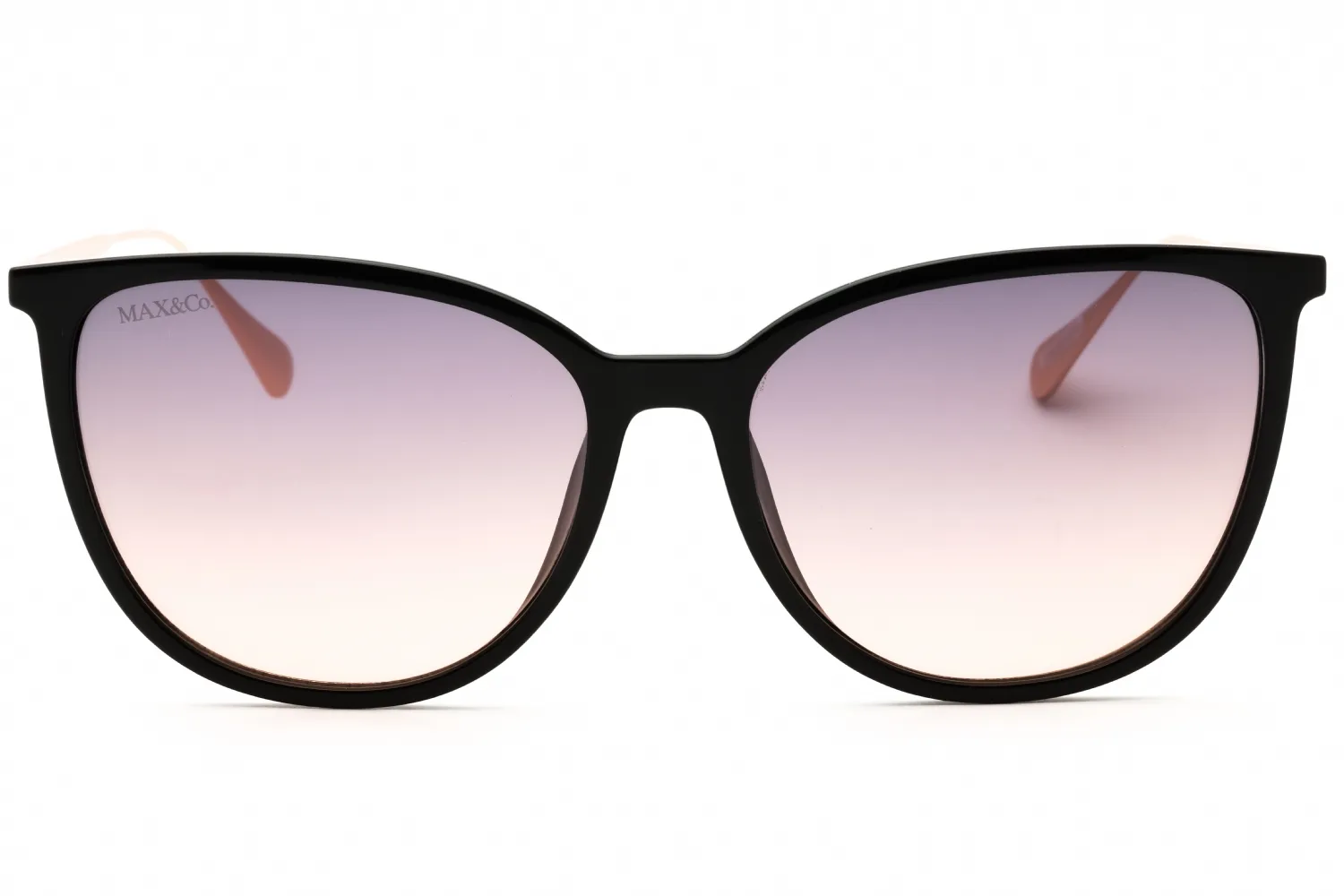 Max & Co MO0078 01B Sunglasses Shiny Black 57mm Women 2