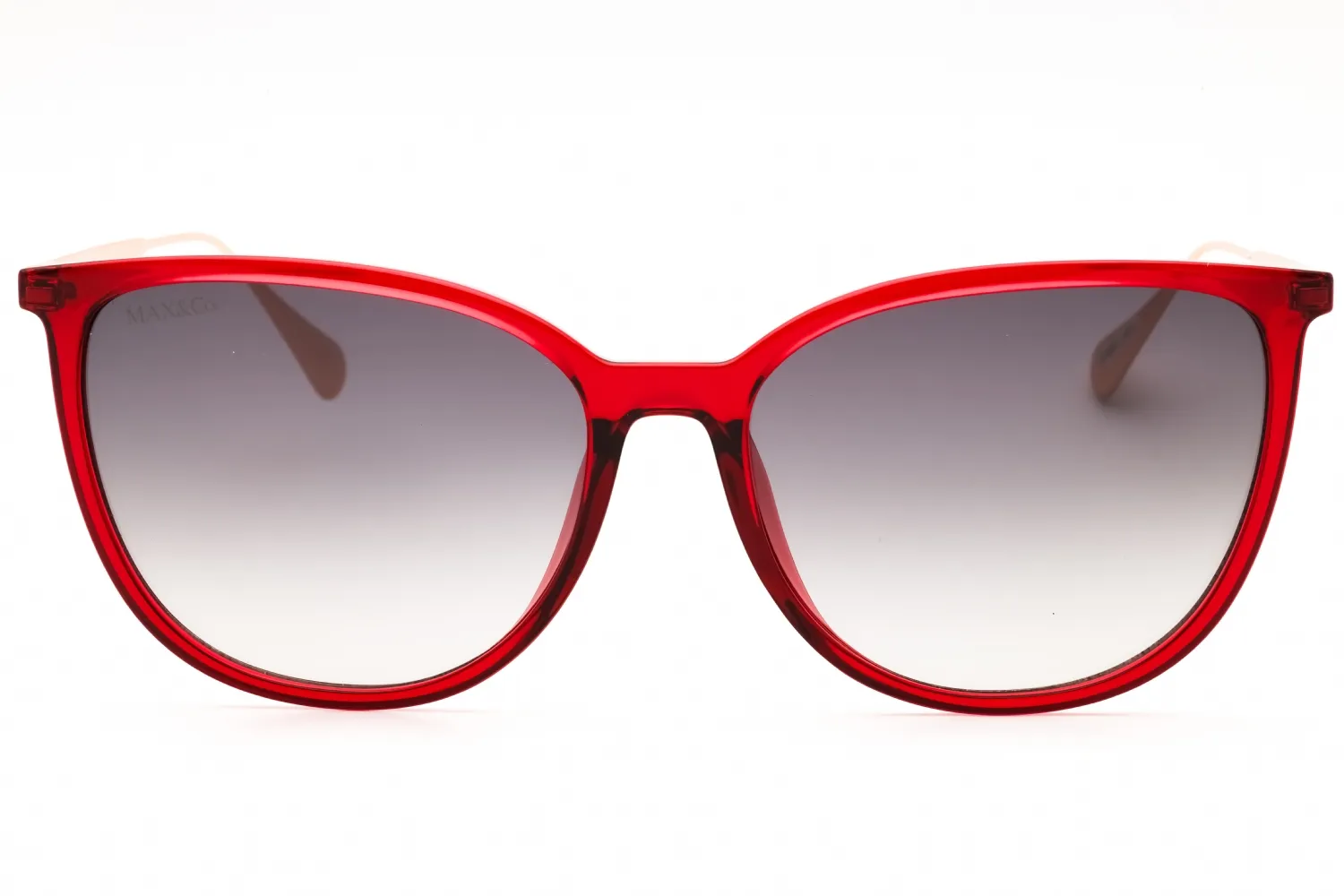 Max & Co MO0078 75B Sunglasses Shiny Fuxia 57mm Women 2
