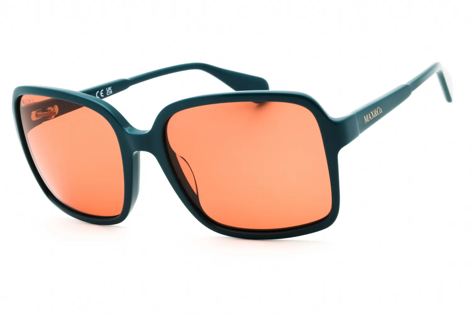 Max & Co MO0079 96E Sunglasses Shiny Dark Green 57mm Women