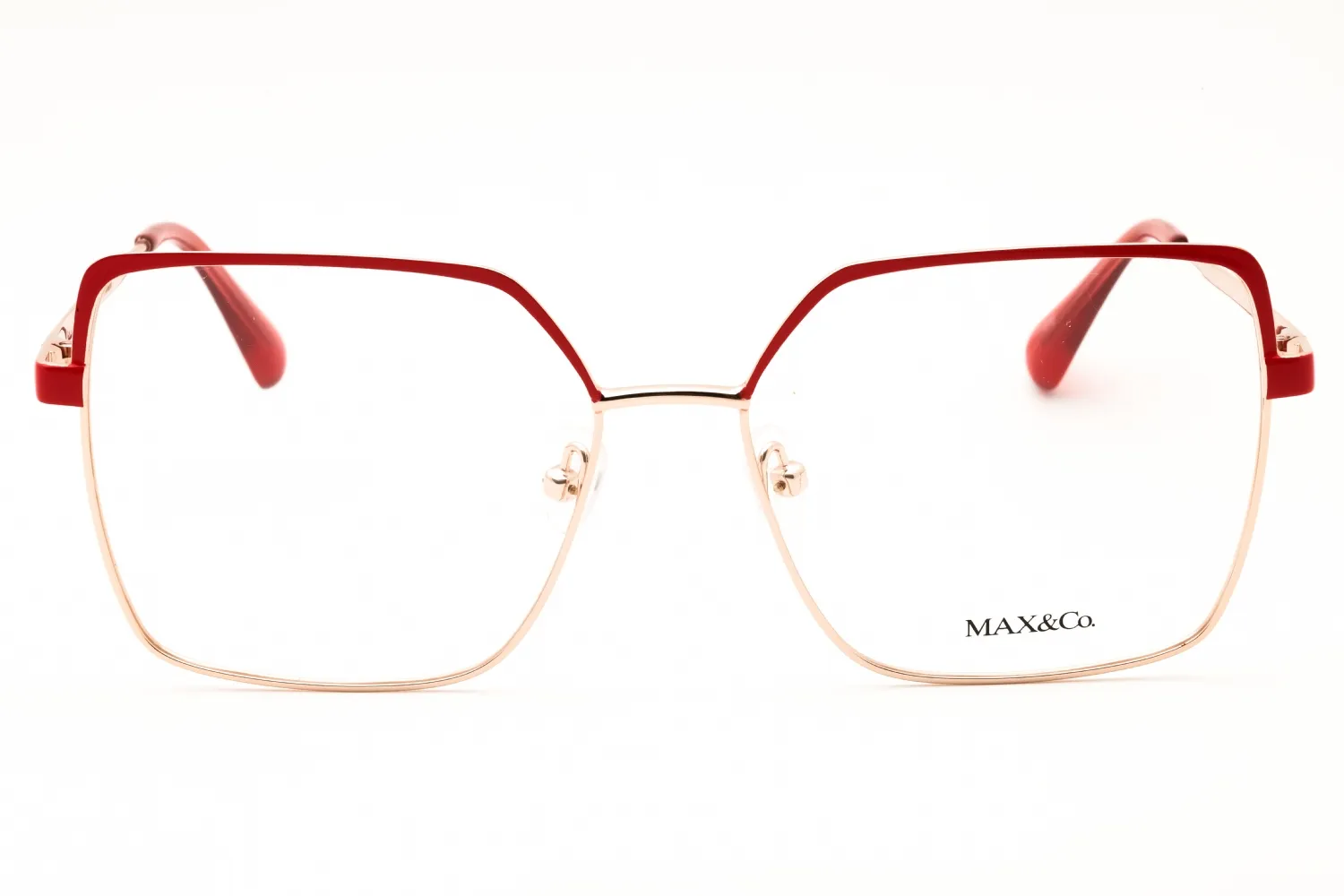 Max & Co MO5097 028 Eyeglasses Shiny Rose Gold 54mm Women 2