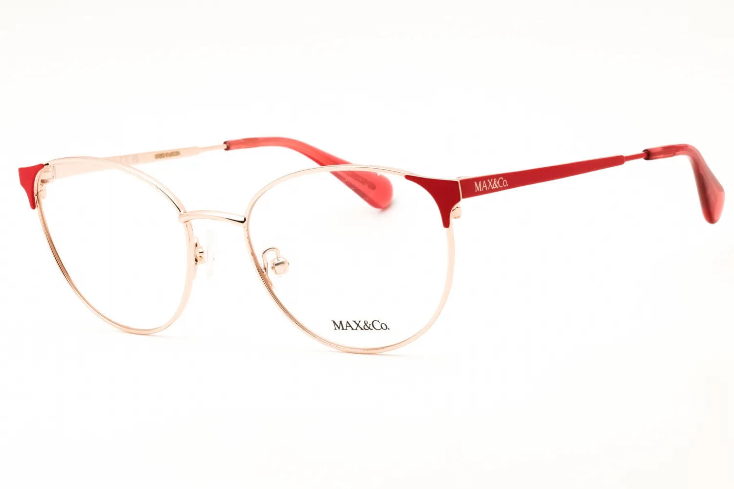 Max & Co MO5100 028 Eyeglasses Shiny Rose Gold 51mm Women