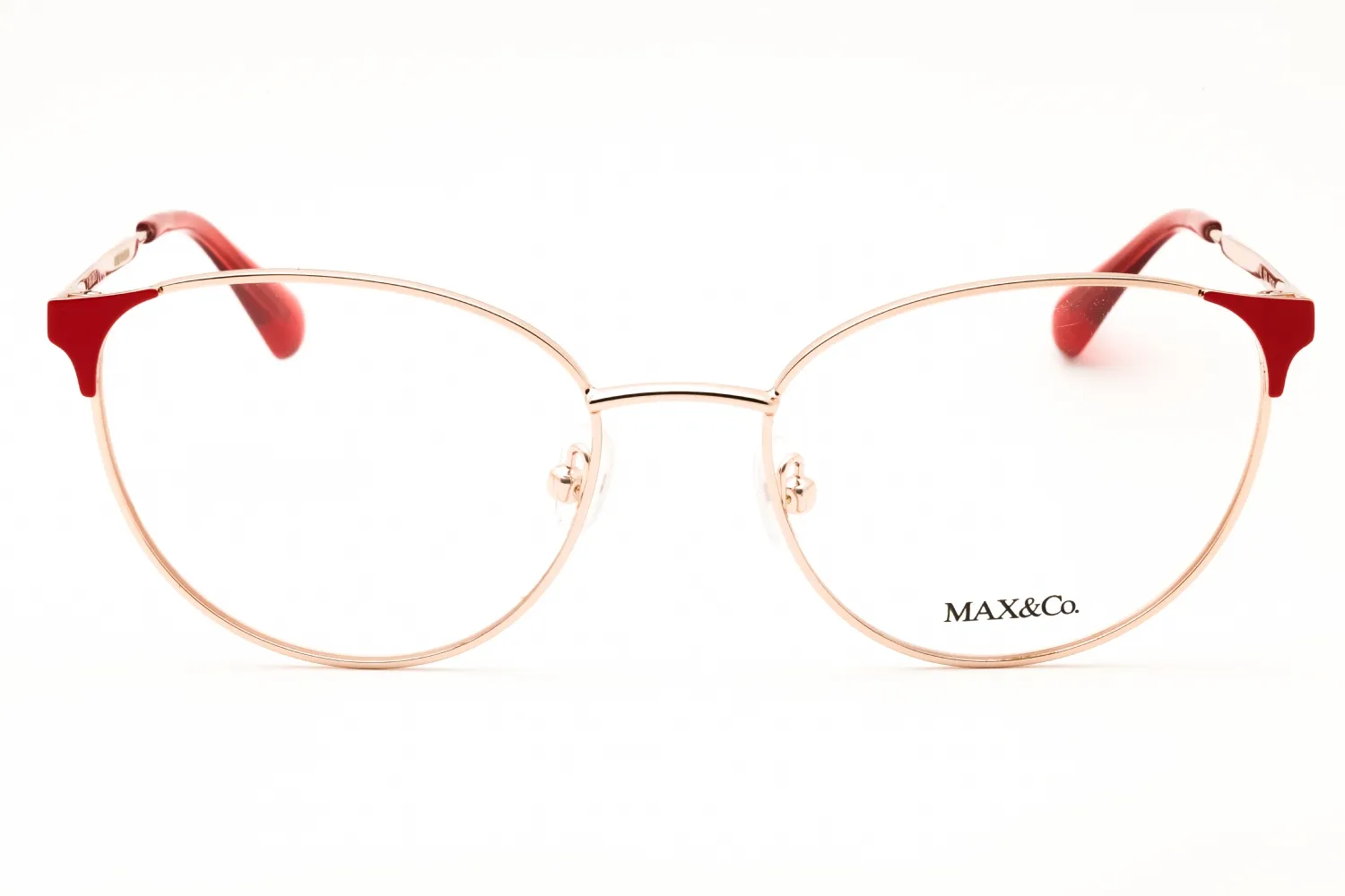 Max & Co MO5100 028 Eyeglasses Shiny Rose Gold 51mm Women 2