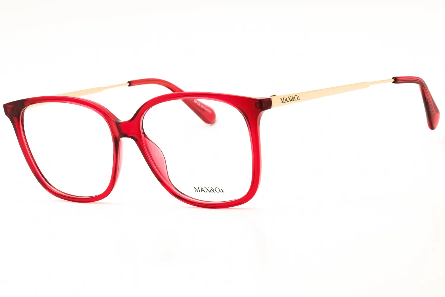 Max & Co MO5104 066 Eyeglasses Shiny Red 54mm Women