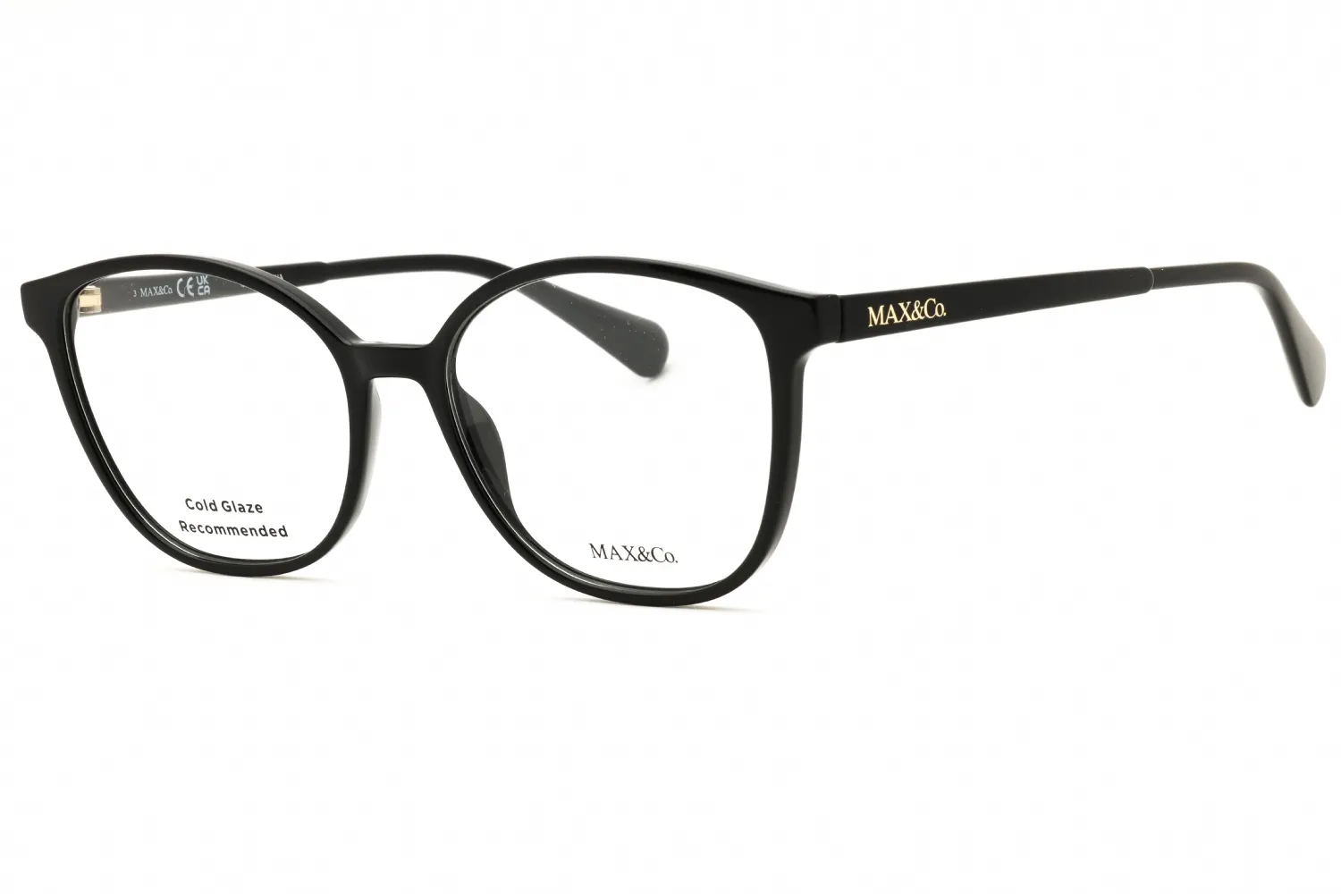 Max & Co MO5107 001 Eyeglasses Shiny Black 54mm Women