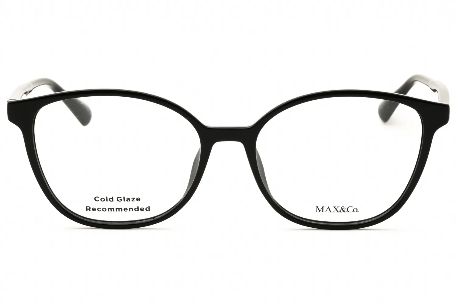 Max & Co MO5107 001 Eyeglasses Shiny Black 54mm Women 2