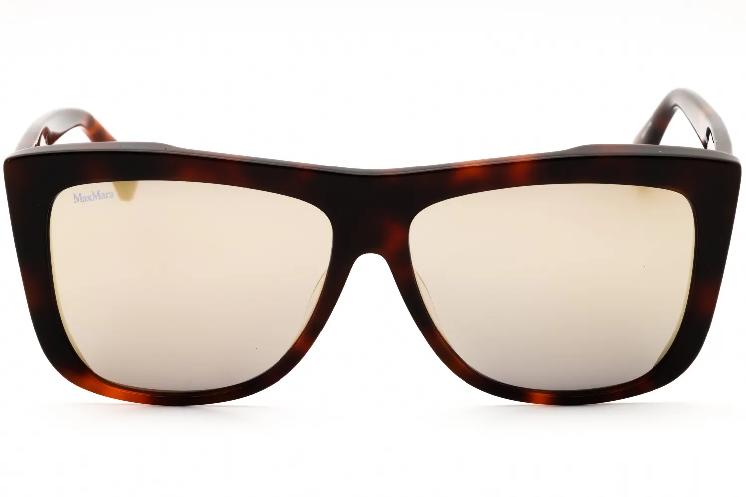 Max Mara MM0066 52L Sunglasses Dark Havana 57mm Women 2