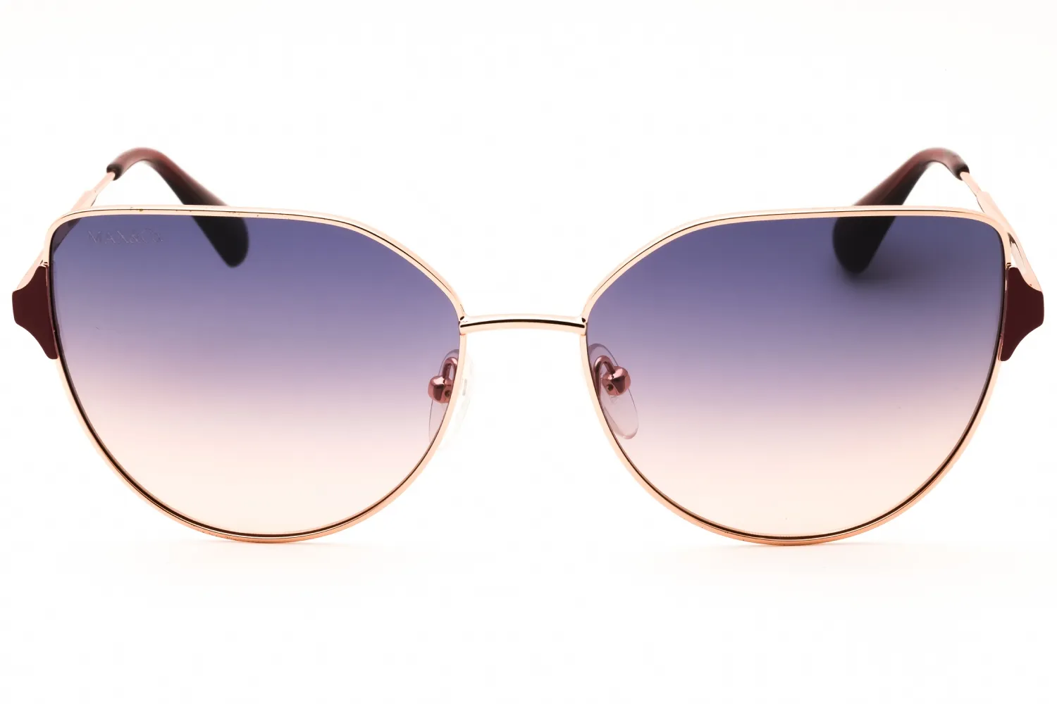 Max & Co MO0082 33W Sunglasses Gold 57mm Women 2
