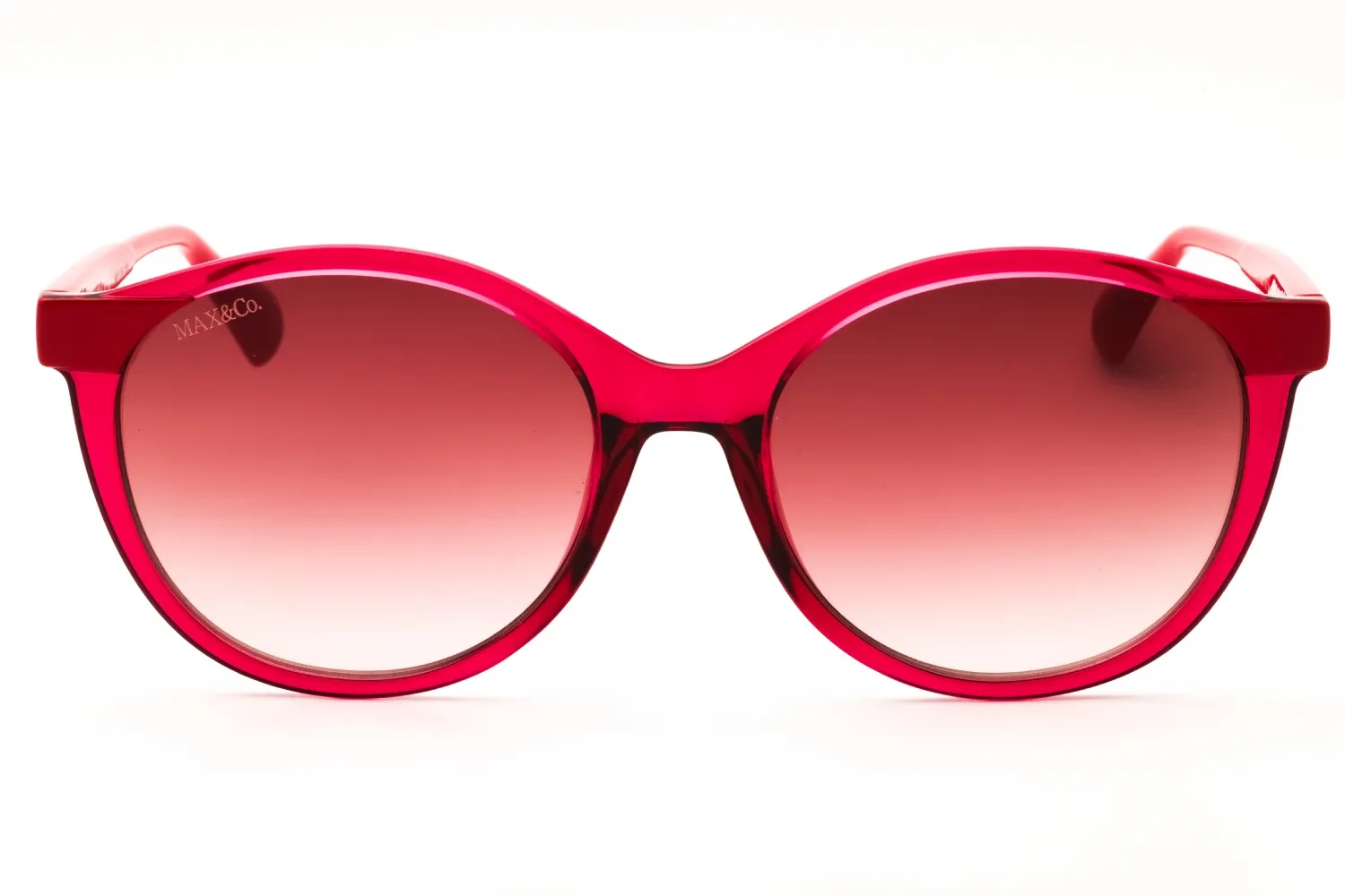 Max & Co MO0084 75Z Sunglasses Shiny Fuxia 55mm Women 2