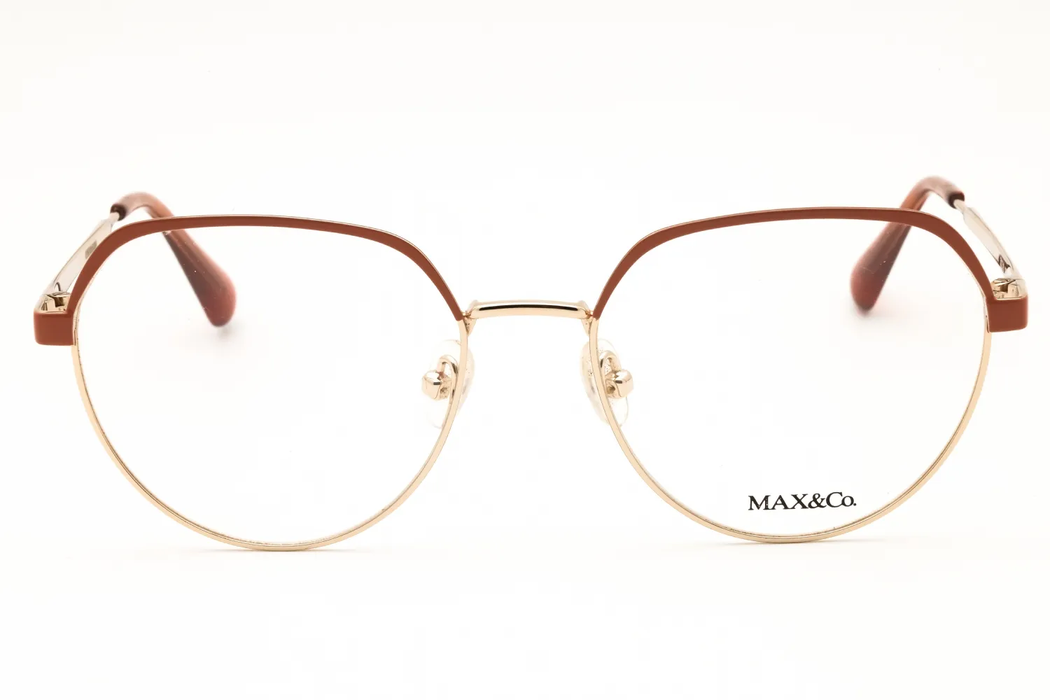Max & Co MO5110 032 Eyeglasses Pale Gold 50mm Women 2
