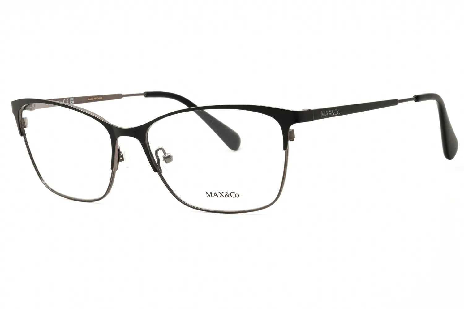 Max & Co MO5111 008 Eyeglasses Shiny Gunmetal 57mm Women