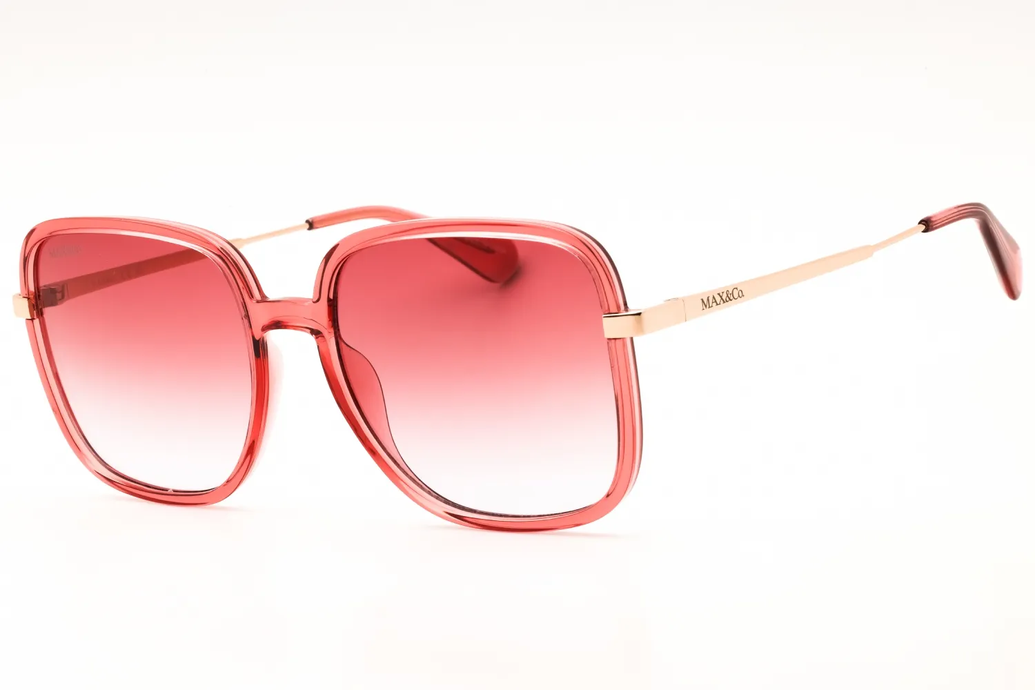 Max & Co MO0083 66S Sunglasses Shiny Red 56mm Women