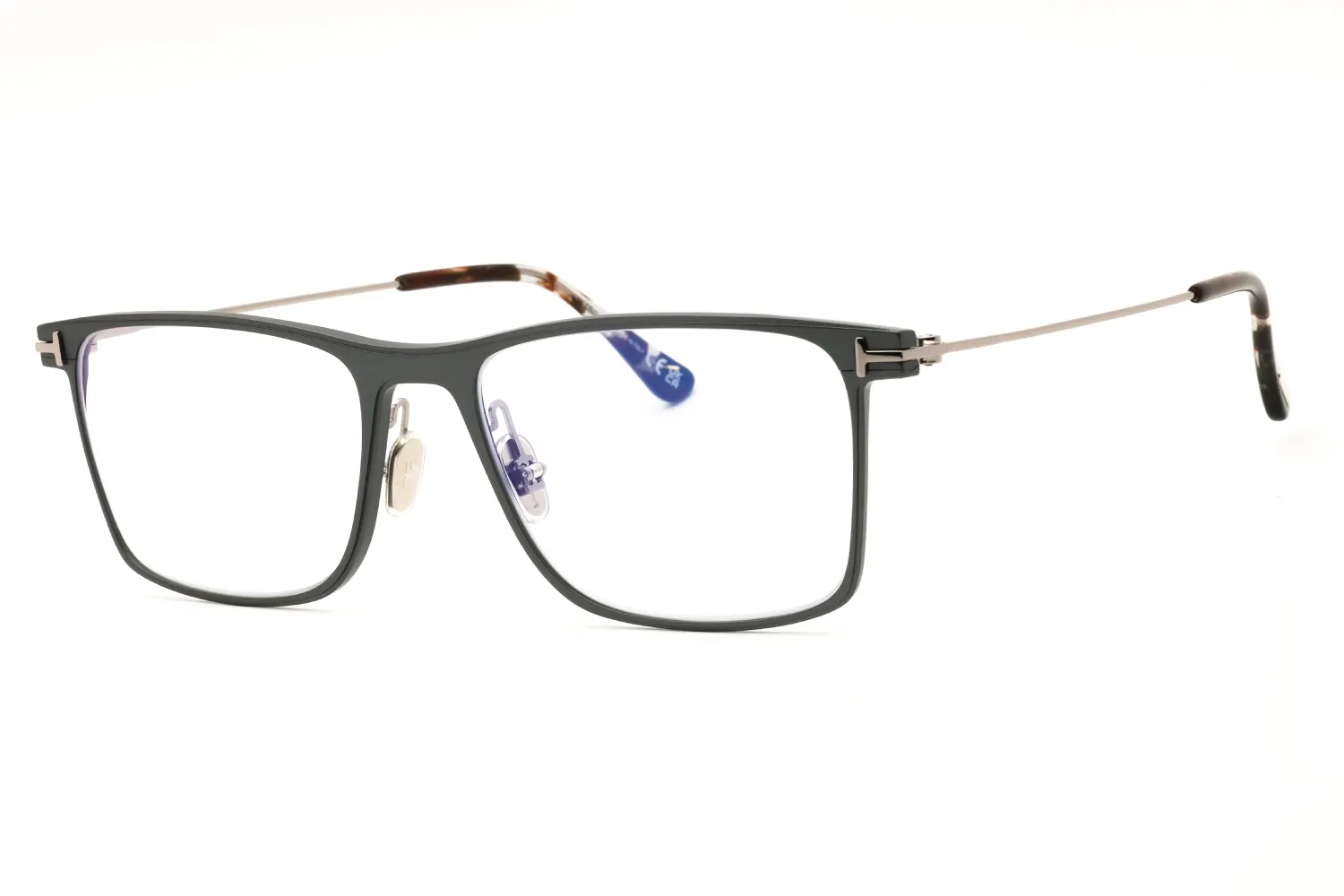 Tom Ford FT5865-B 020 Eyeglasses Grey 55mm Men