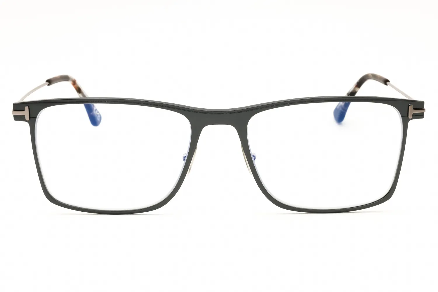 Tom Ford FT5865-B 020 Eyeglasses Grey 55mm Men 2