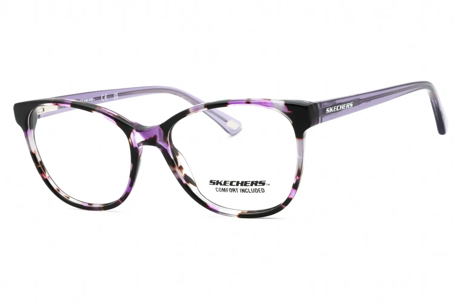 Skechers SE2211 055 Eyeglasses Coloured Havana 52mm Women