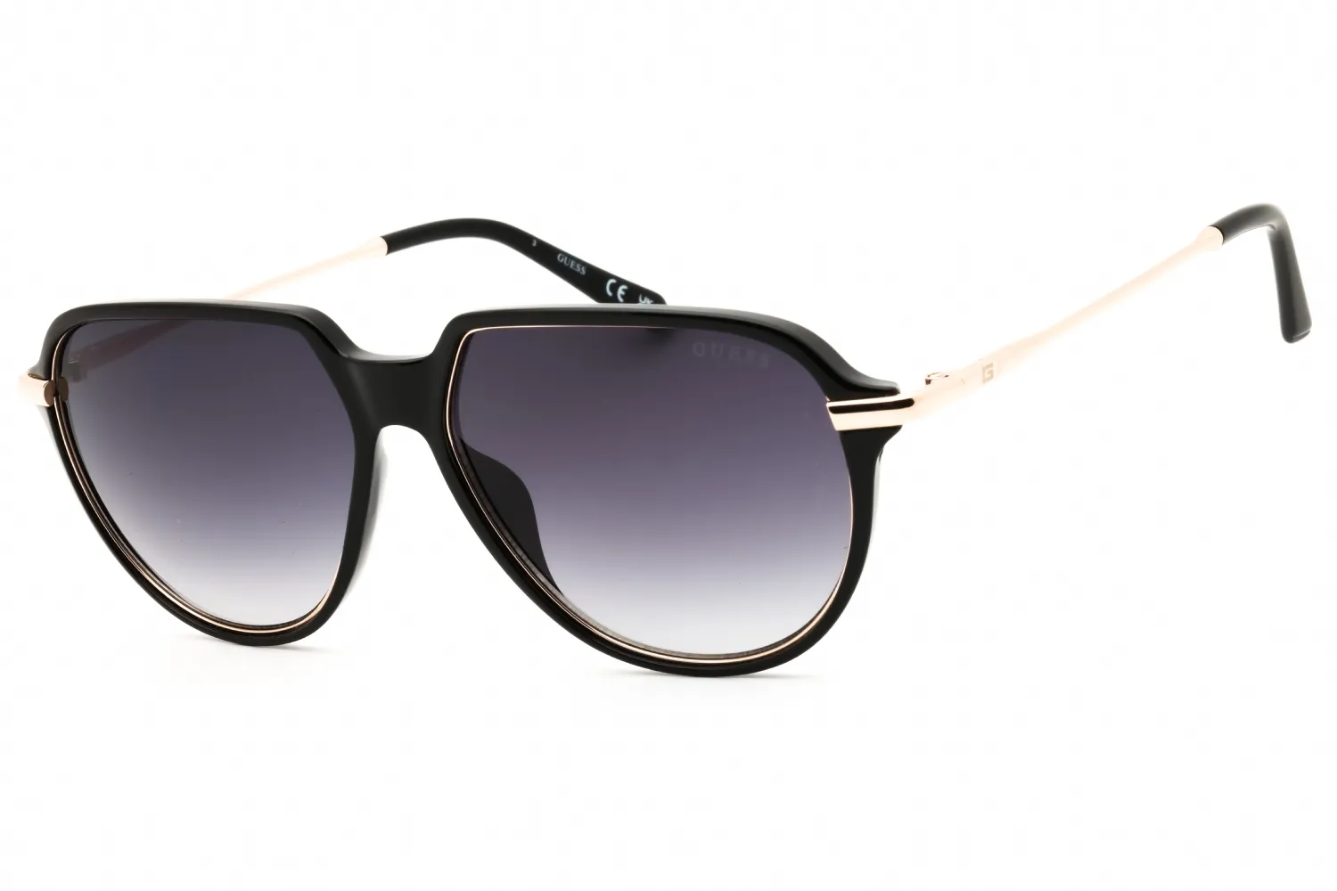 Guess GU00067 01B Sunglasses Shiny Black 56mm Men
