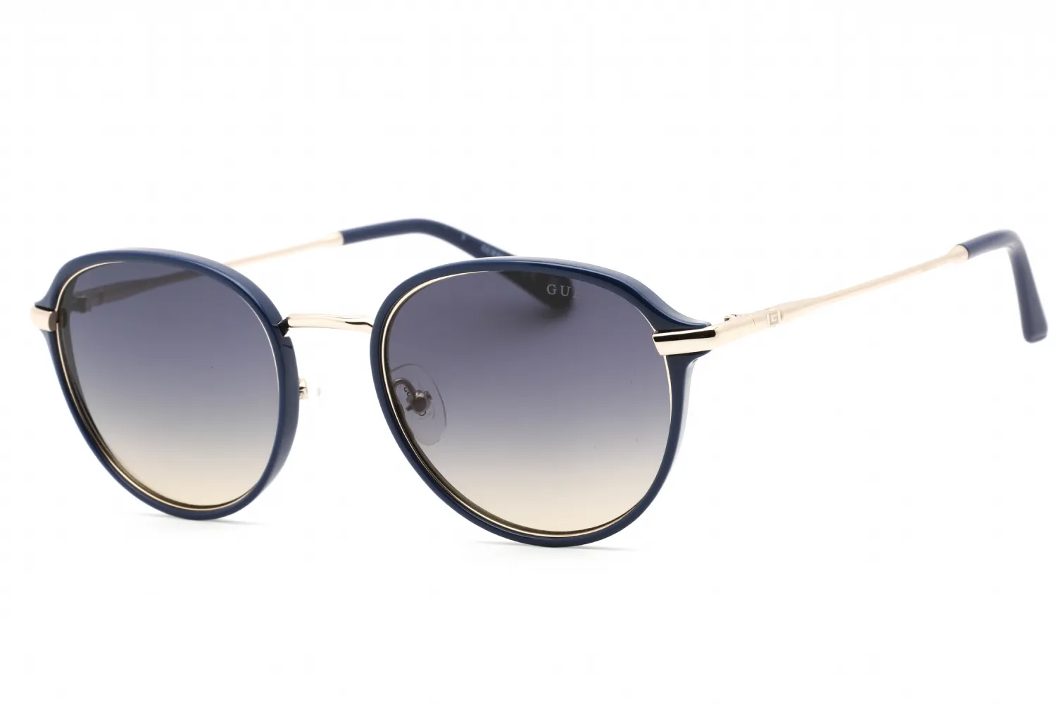 Guess GU00068 90W Sunglasses Shiny Blue 53mm Men