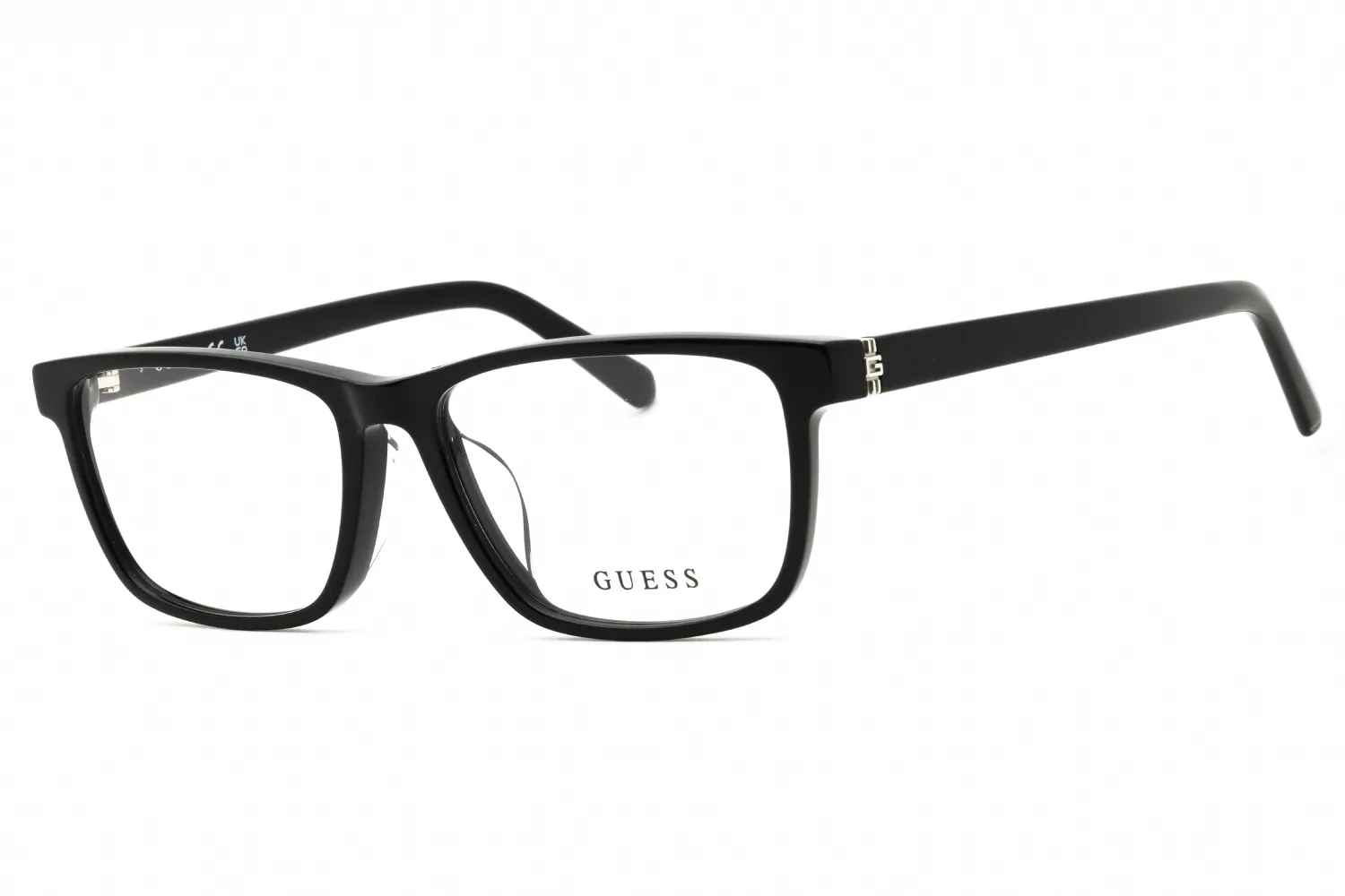 Guess GU50087-D 001 Eyeglasses Shiny Black 55mm Men