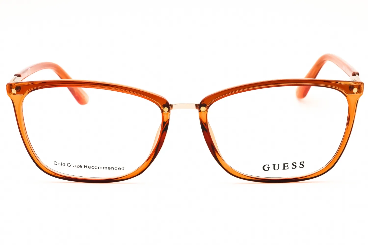 Guess GU2958 044 Eyeglasses Orange 54mm Women 2