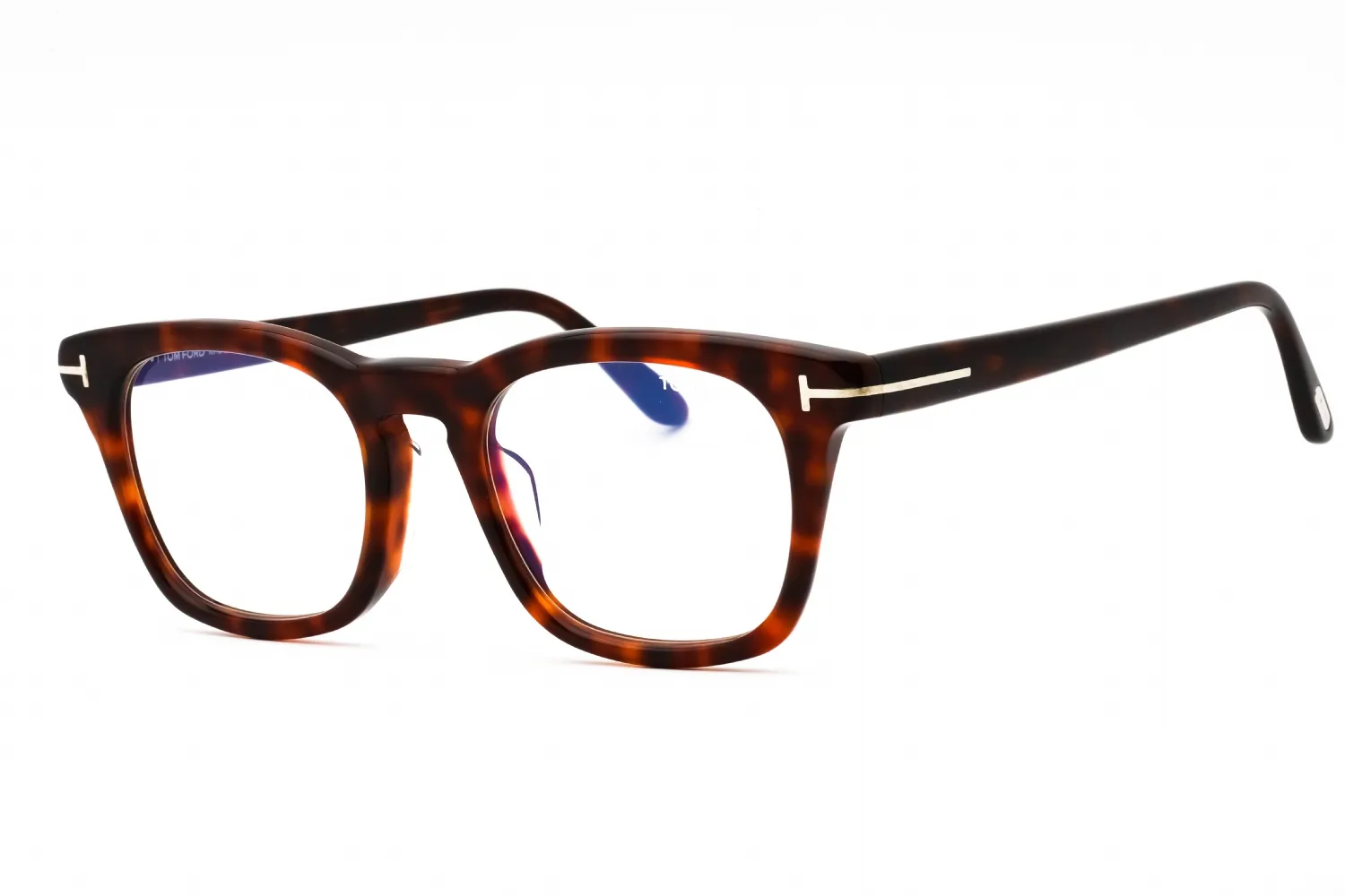 Tom Ford FT5870-F-B 054 Eyeglasses Red Havana 52mm Men