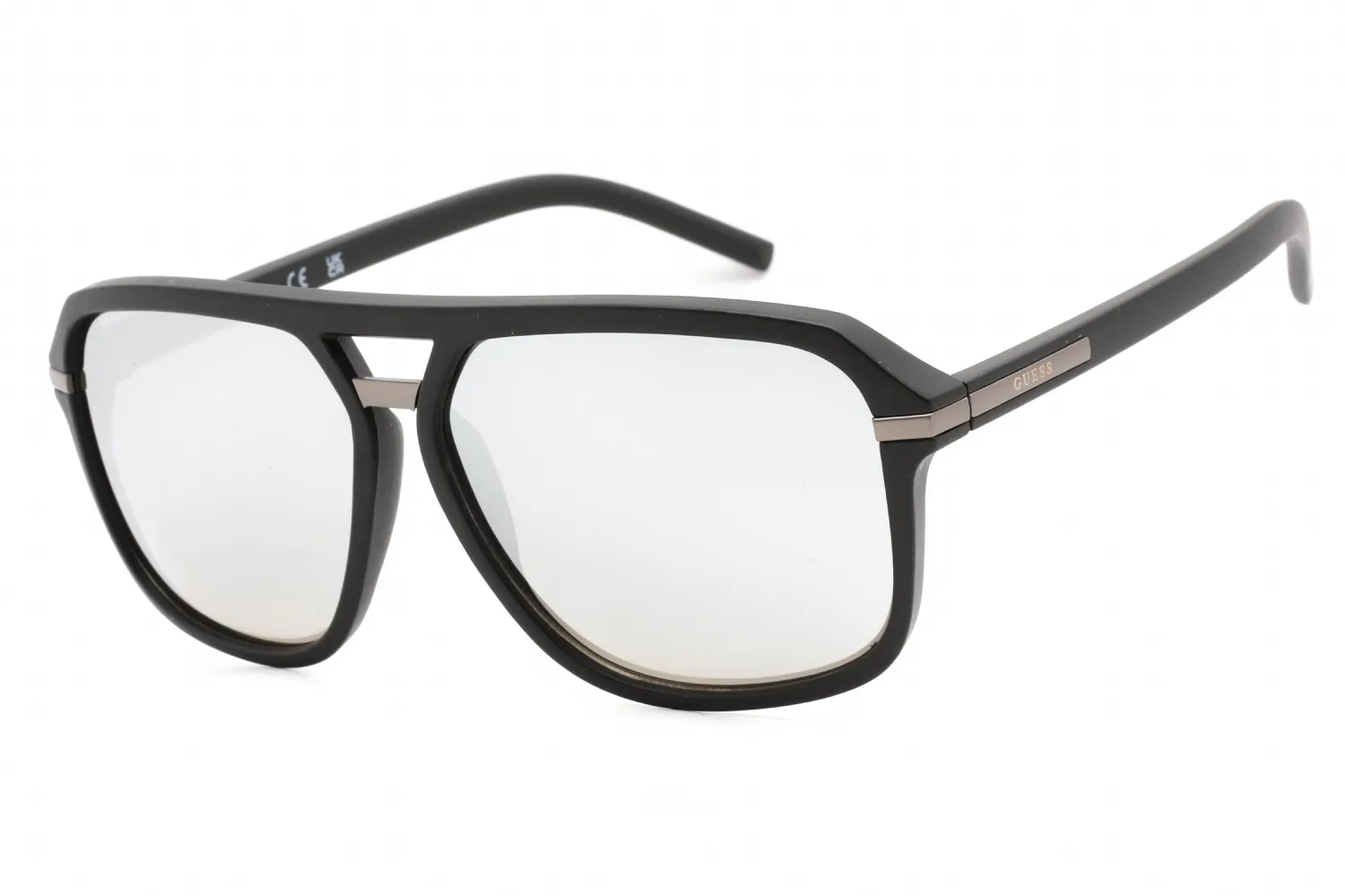 Guess Factory GF0258 02C Sunglasses Matte Black 60mm Men