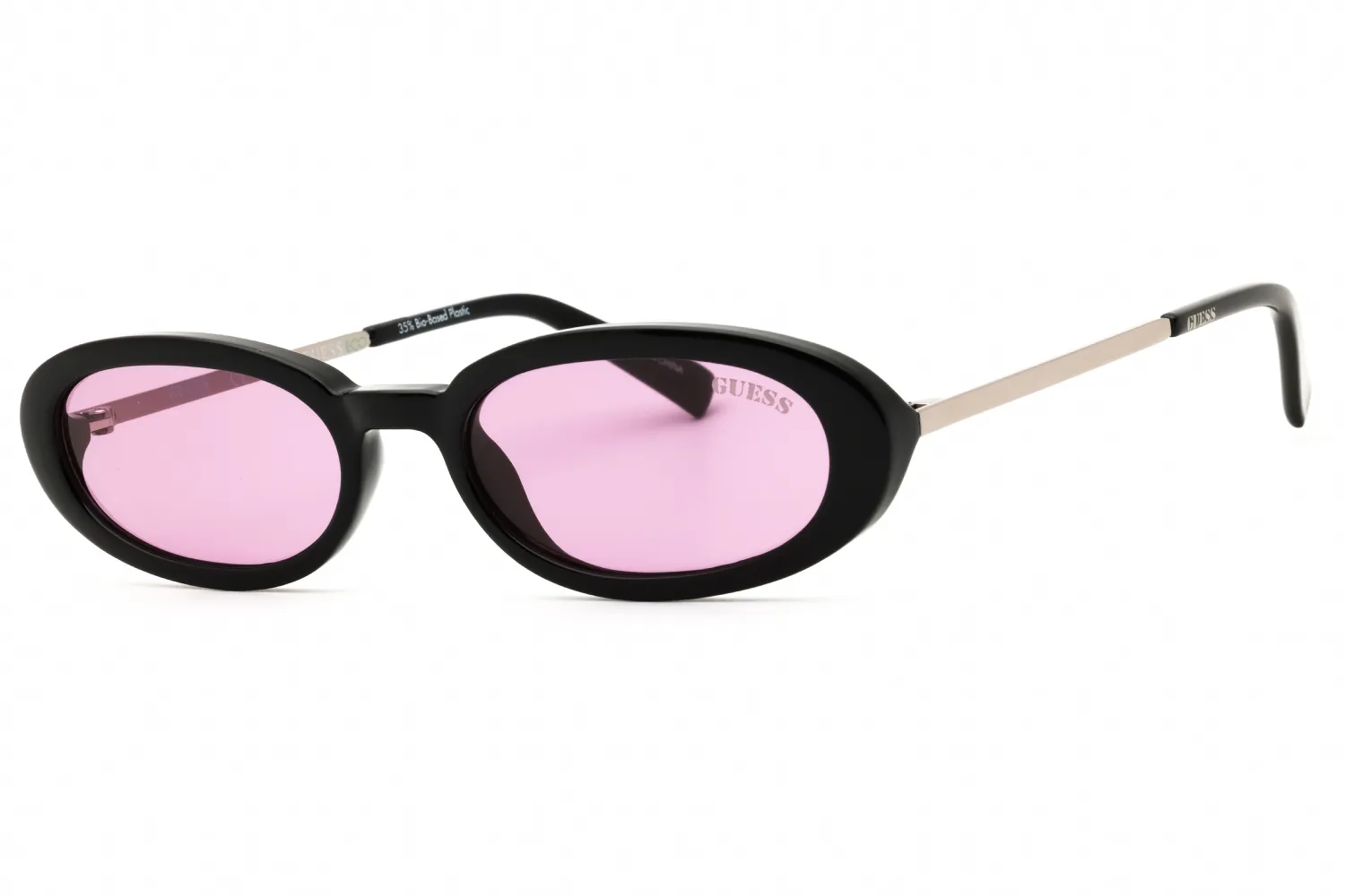 Guess GU8277 01Y Sunglasses Shiny Black 51mm Women