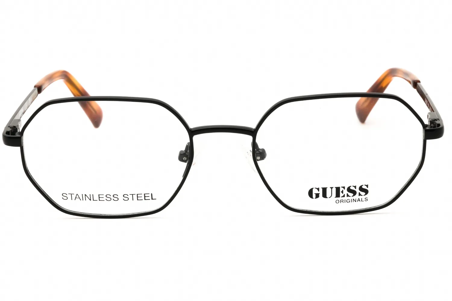 Guess GU8283 001 Eyeglasses Shiny Black 50mm Men 2
