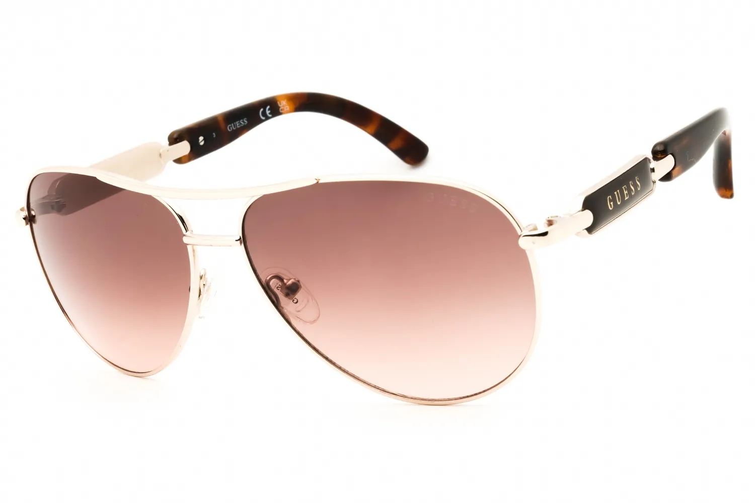 Guess GU7295 32W Sunglasses Gold 60mm Women