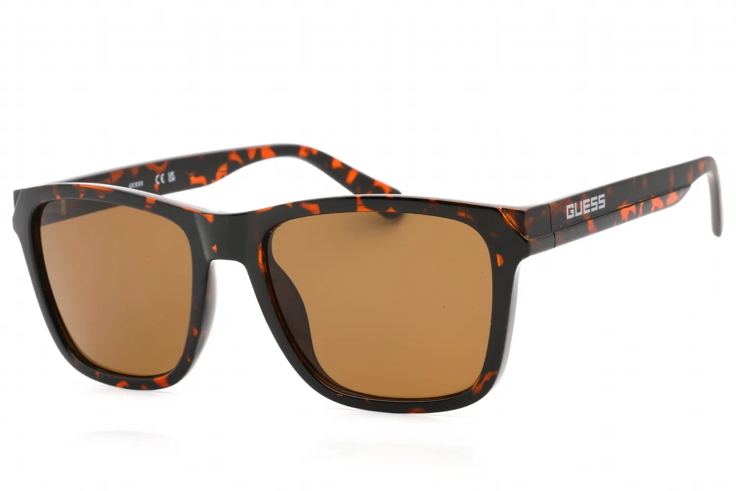 Guess Factory GF0254 52E Sunglasses Dark Havana 57mm Men