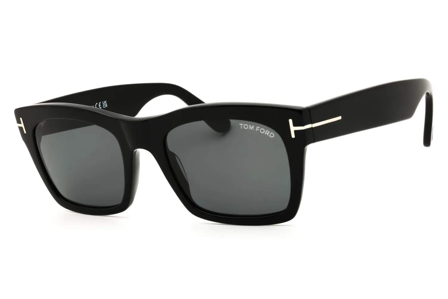 Tom Ford FT1062 01A Sunglasses Shiny Black 56mm Men
