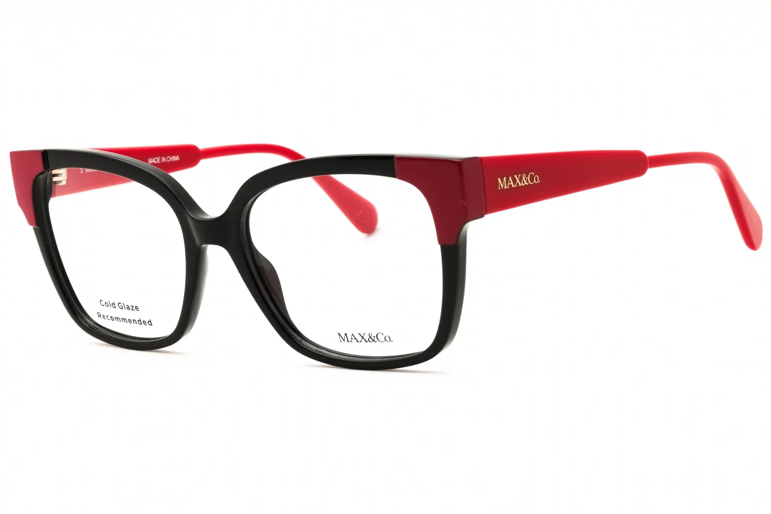 Max & Co MO5116 001 Eyeglasses Shiny Black 53mm Women