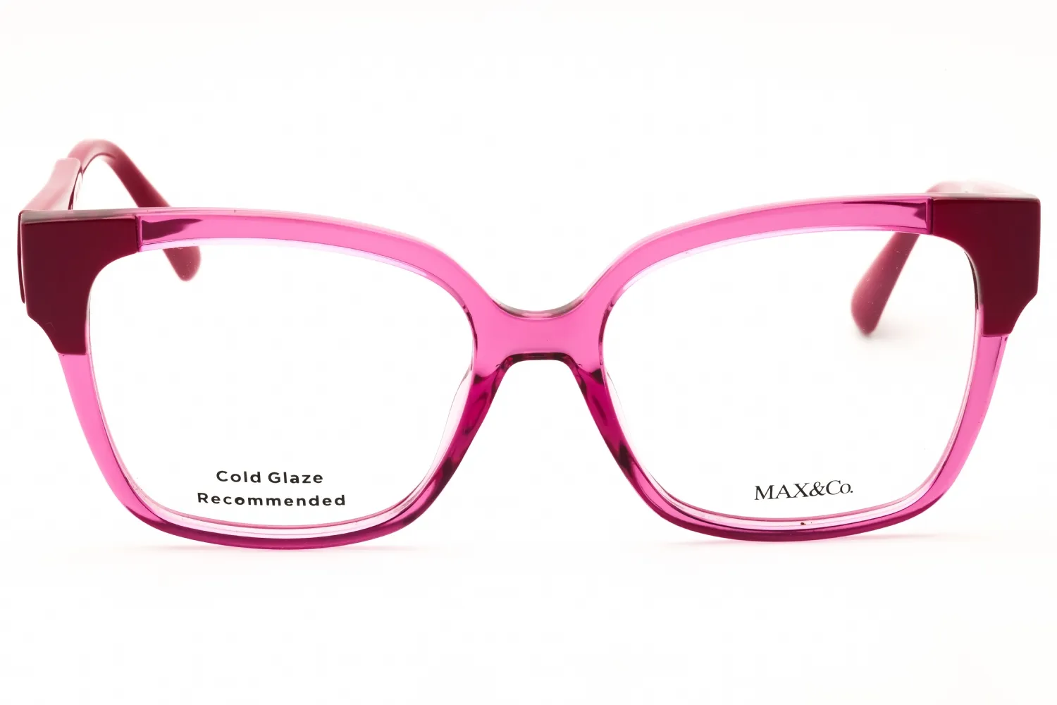 Max & Co MO5116 075 Eyeglasses Shiny Fuxia 53mm Women 2