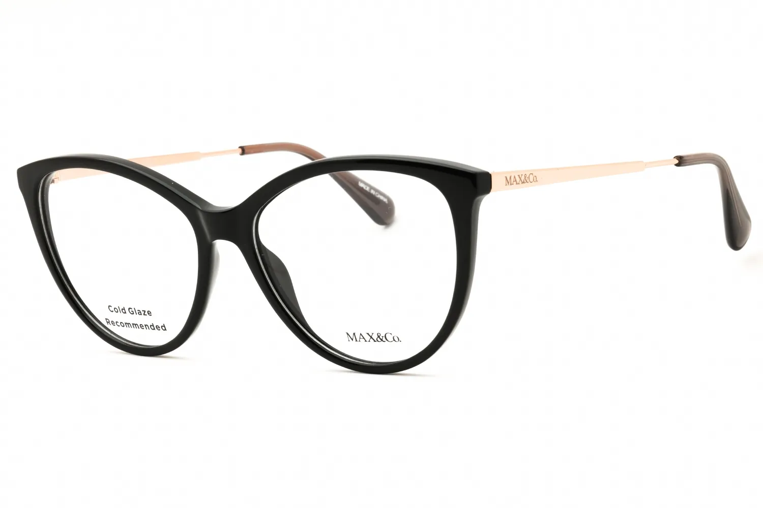 Max & Co MO5120 001 Eyeglasses Shiny Black 54mm Women