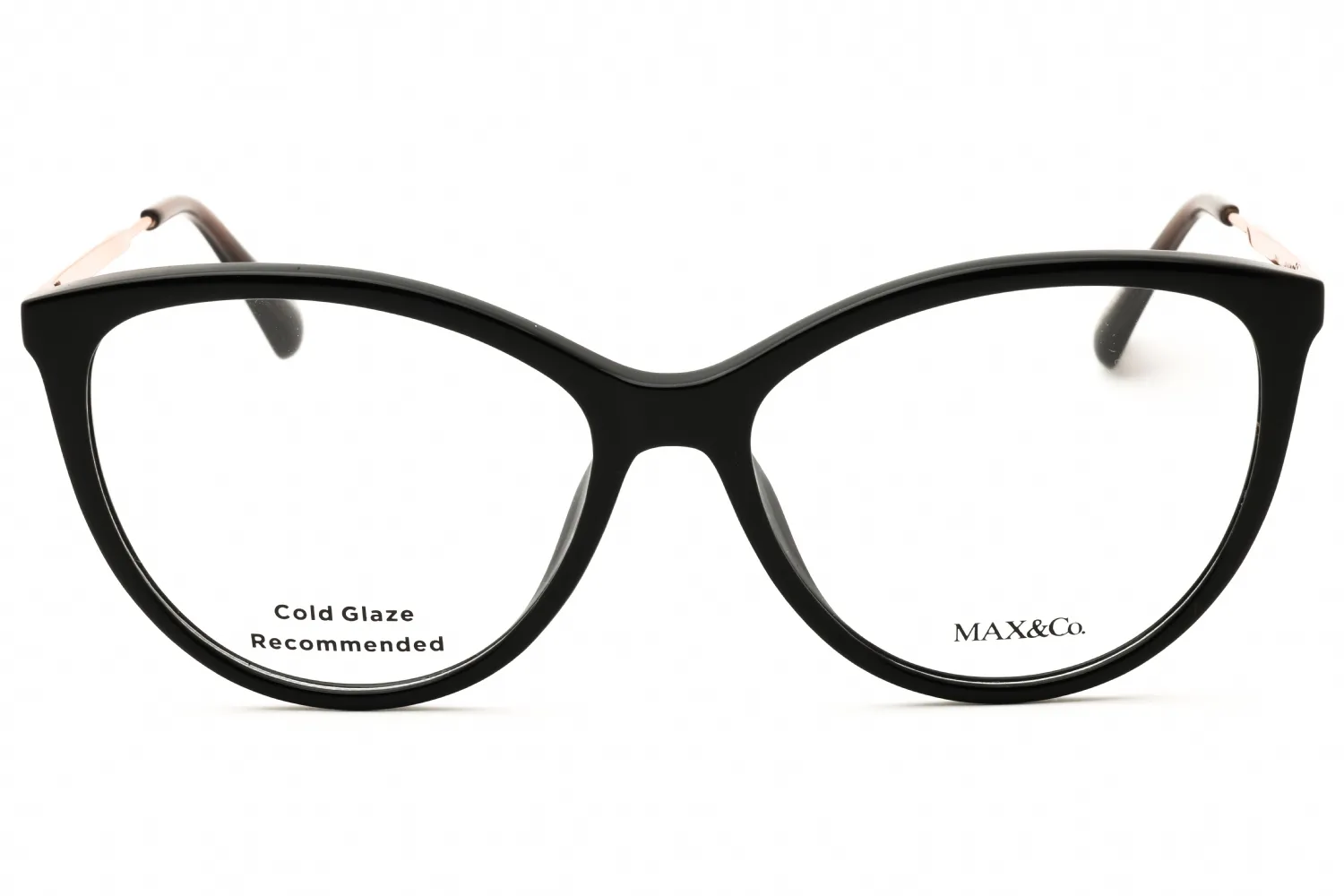 Max & Co MO5120 001 Eyeglasses Shiny Black 54mm Women 2