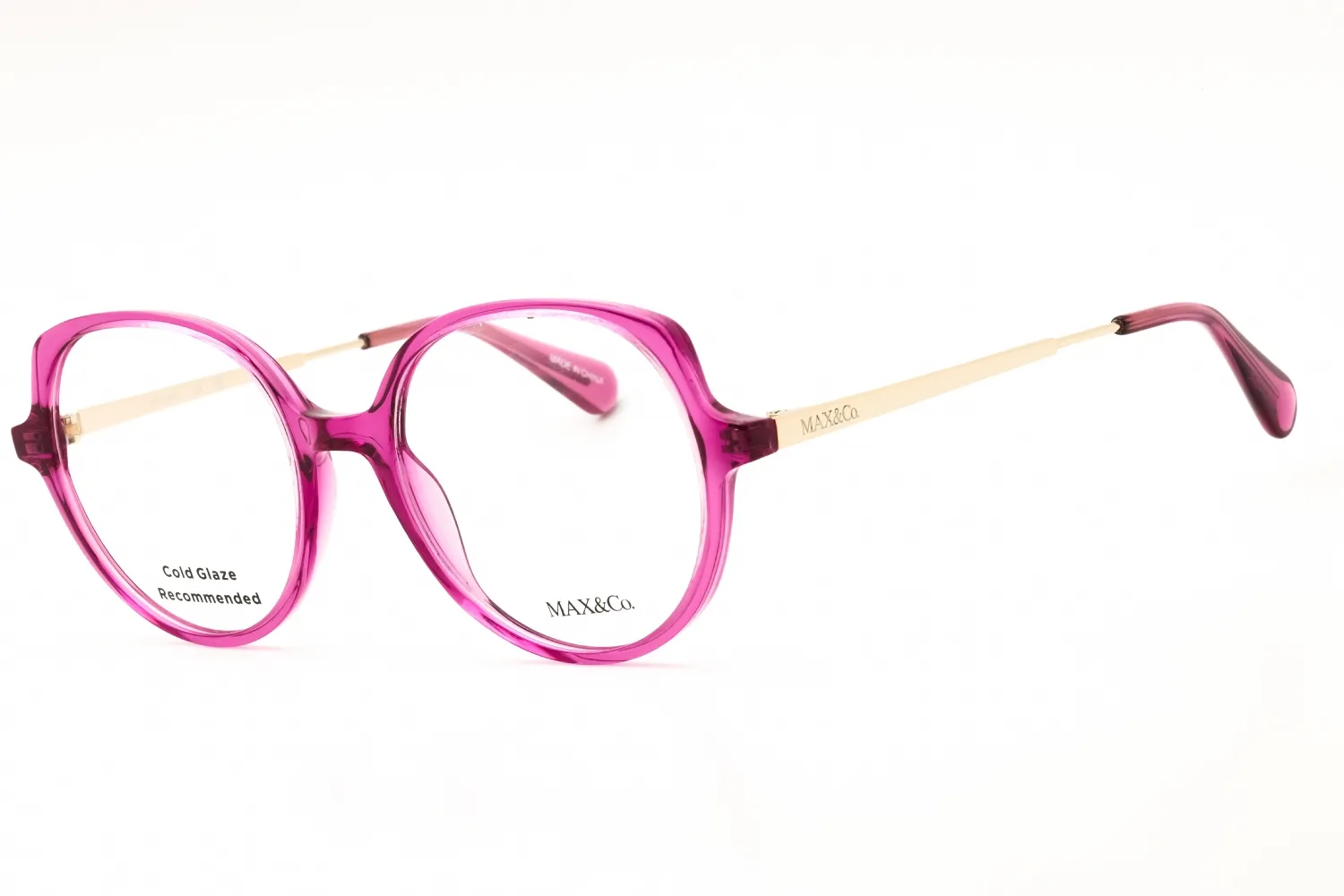 Max & Co MO5121 075 Eyeglasses Shiny Fuxia 50mm Women
