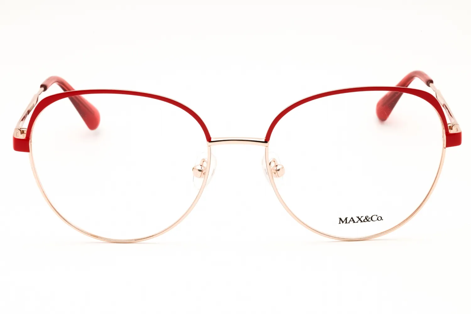 Max & Co MO5123 028 Eyeglasses Shiny Rose Gold 54mm Women 2