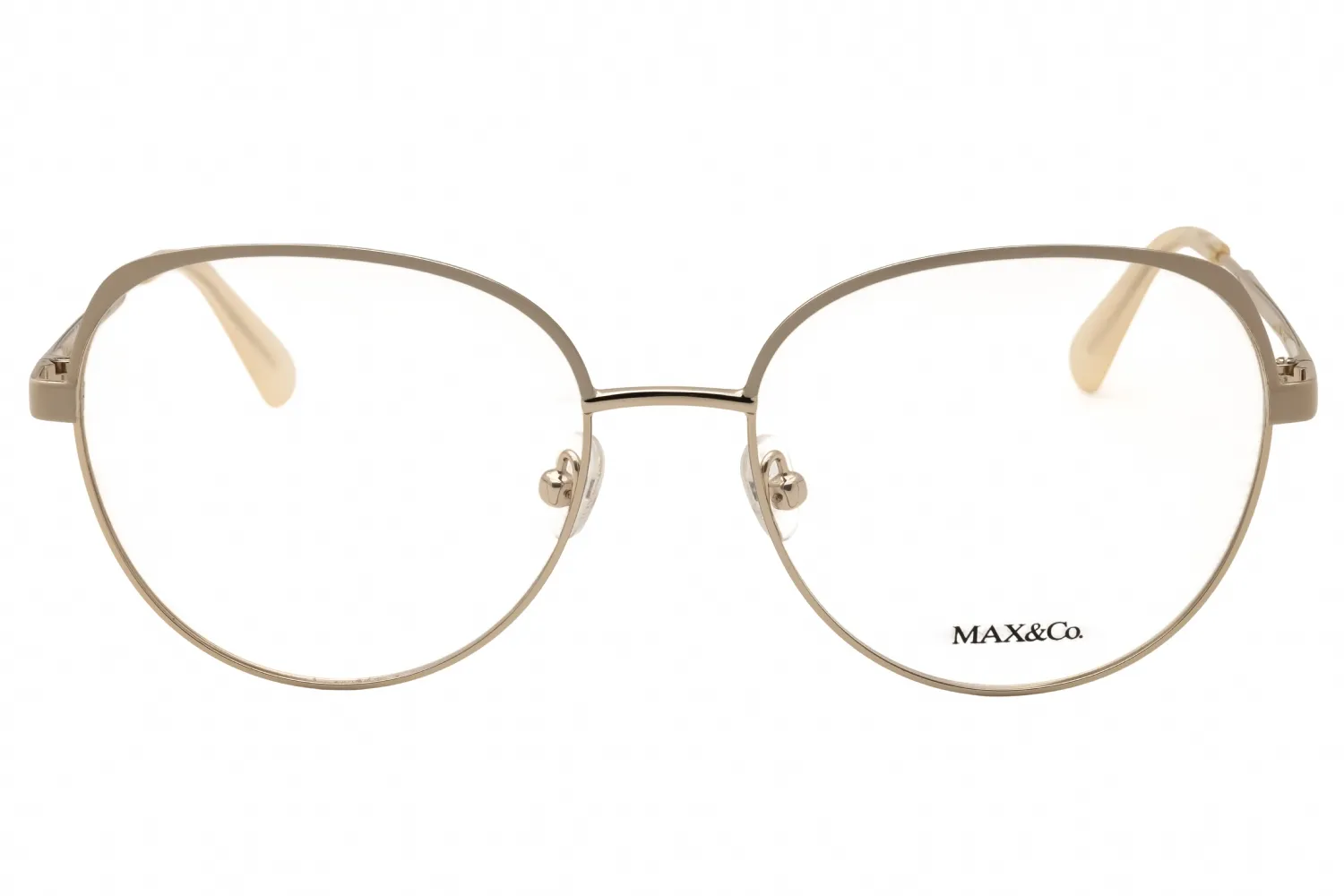 Max & Co MO5123 32A Eyeglasses Pale Gold 54mm Women 2