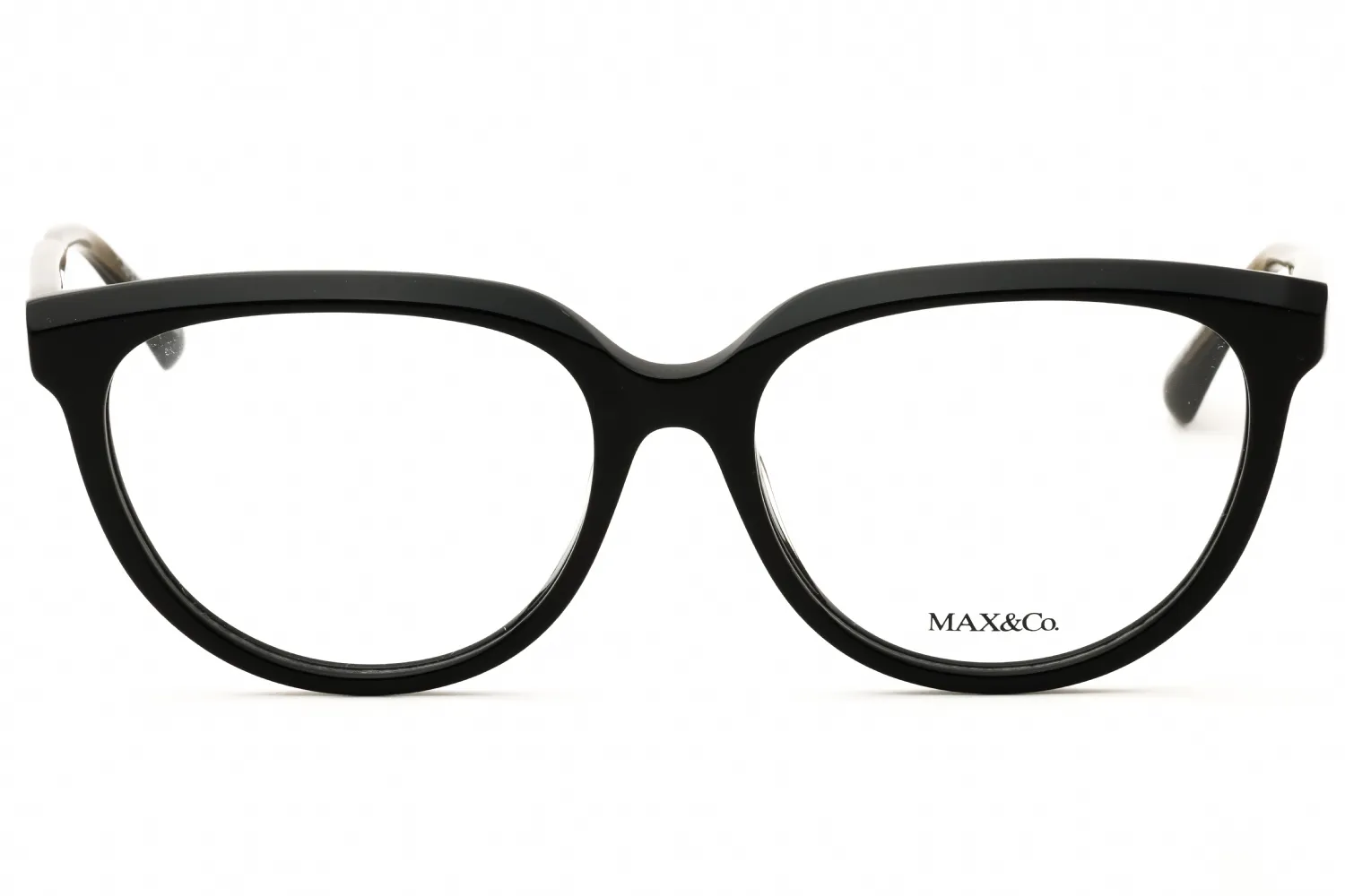 Max & Co MO5125 001 Eyeglasses Shiny Black 53mm Women 2