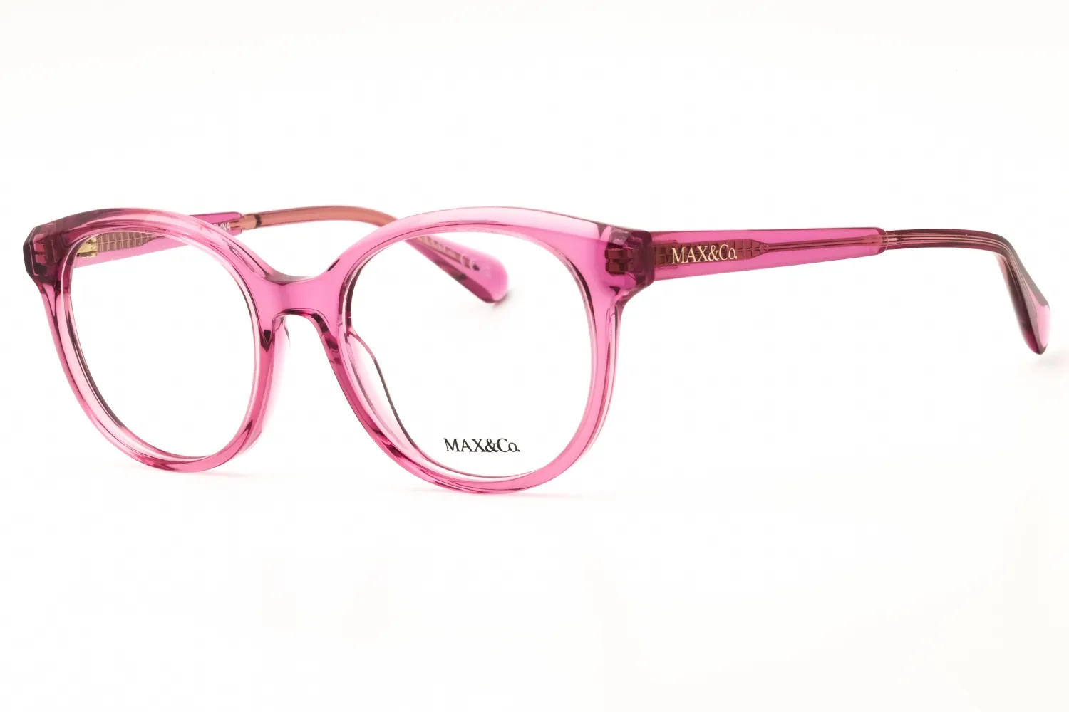 Max & Co MO5126 075 Eyeglasses Shiny Fuxia 48mm Women