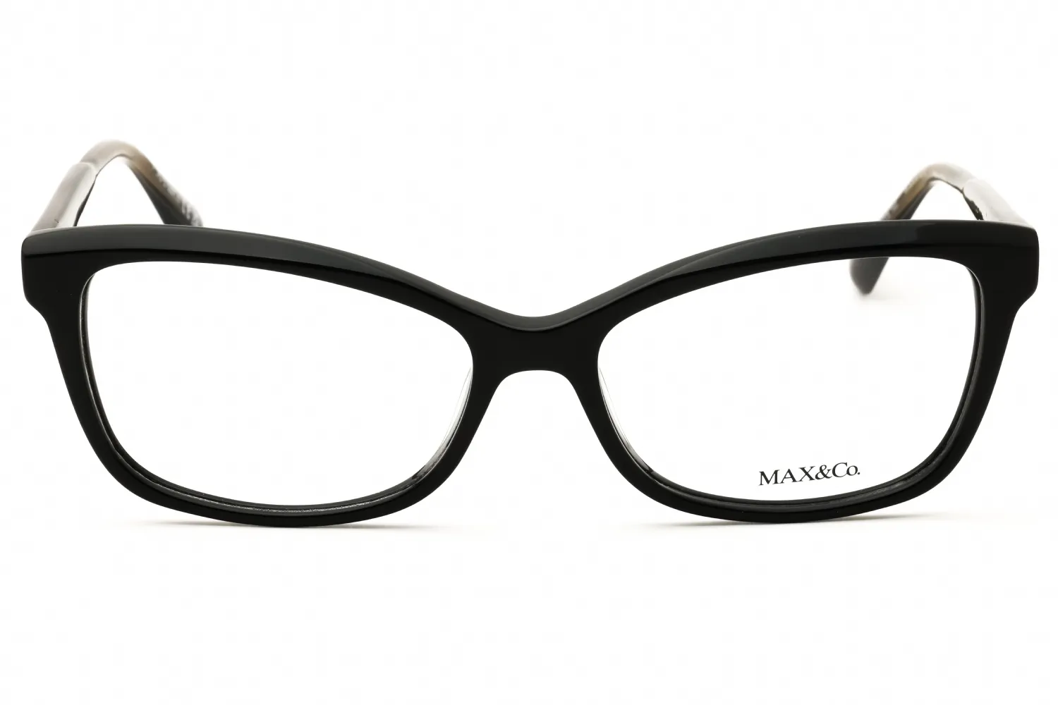 Max & Co MO5127 001 Eyeglasses Shiny Black 53mm Women 2
