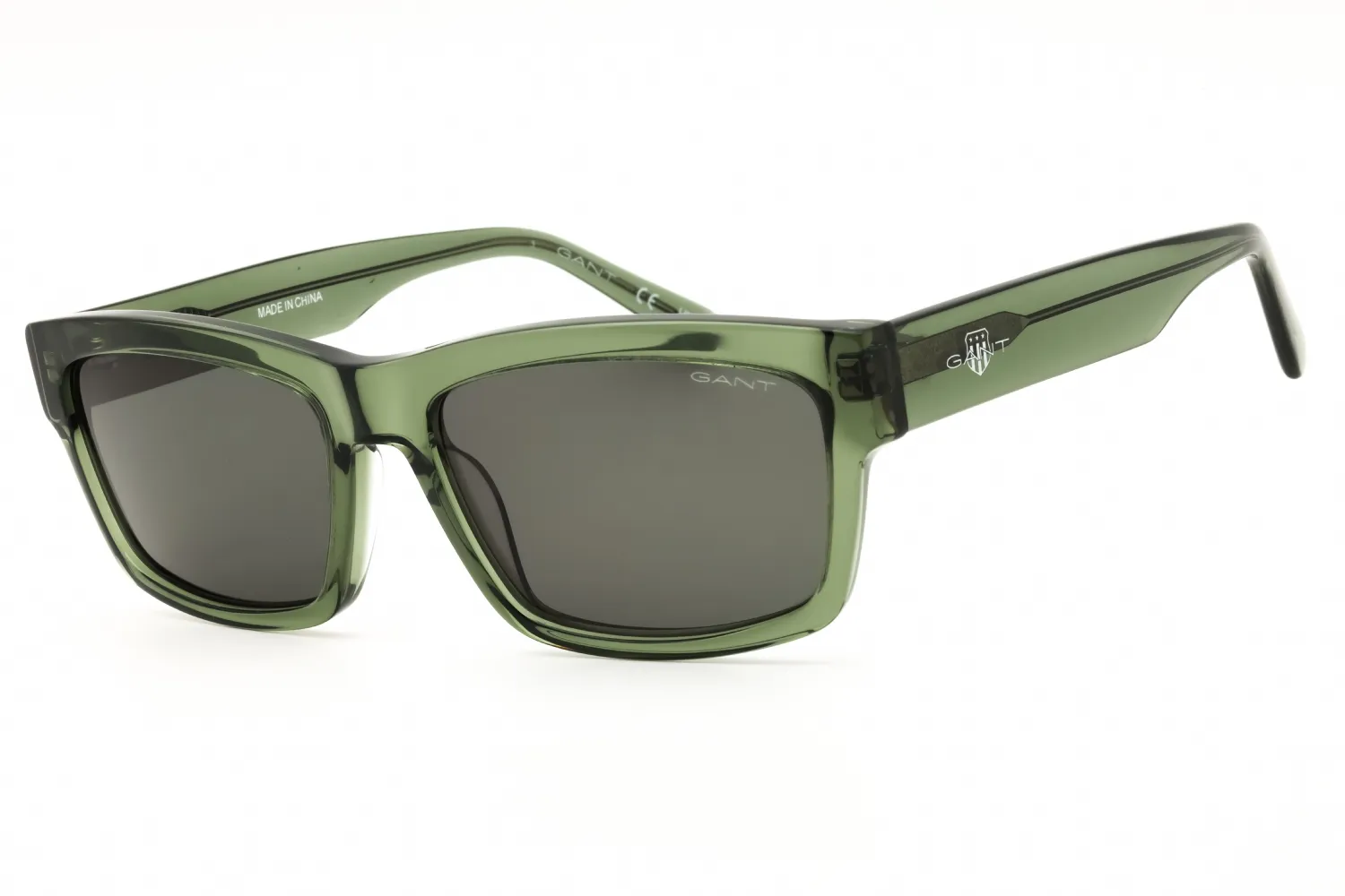 Gant GA7230 96N Sunglasses Shiny Dark Green 60mm Men