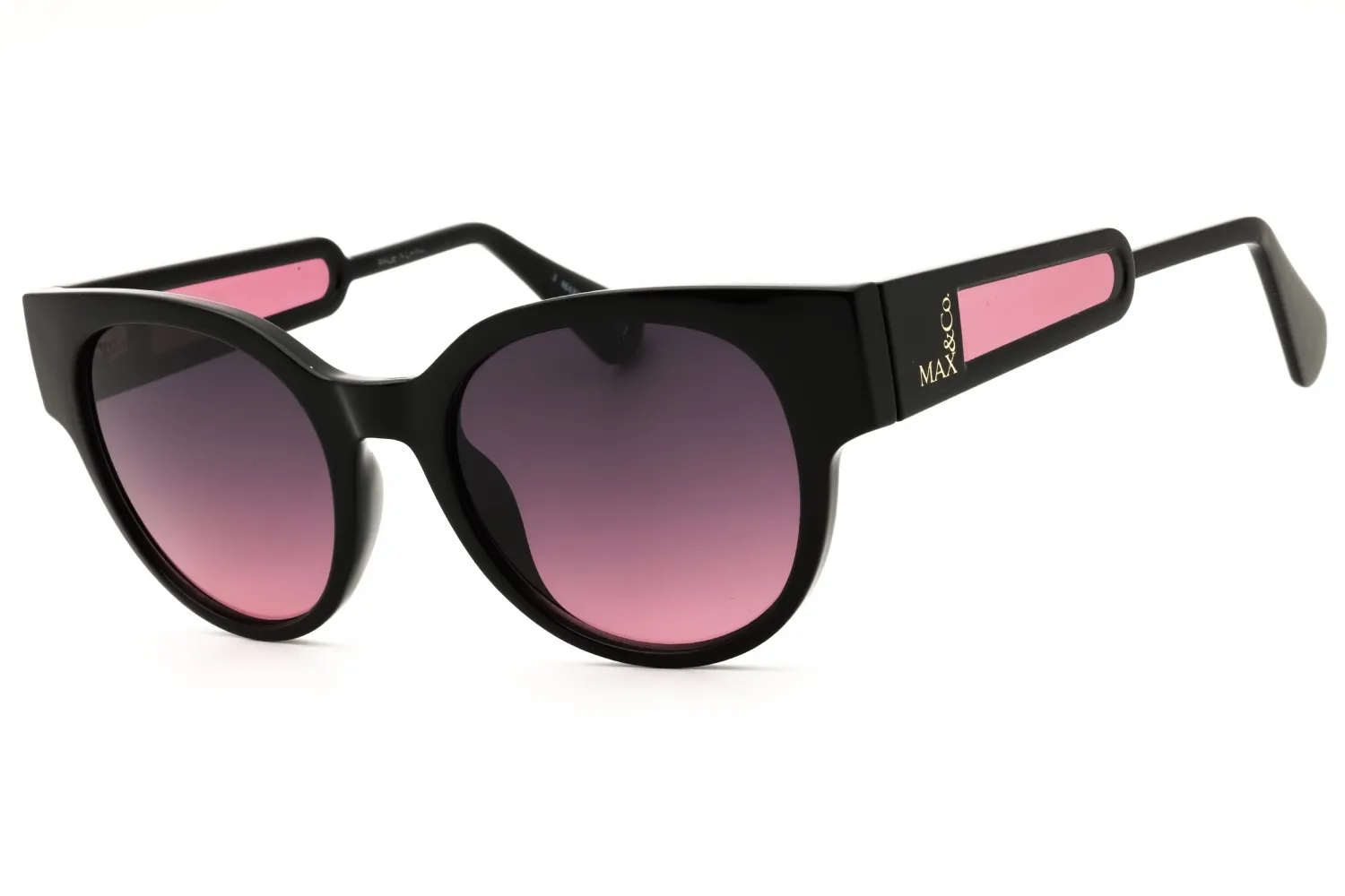 Max & Co MO0085 01B Sunglasses Shiny Black 50mm Women