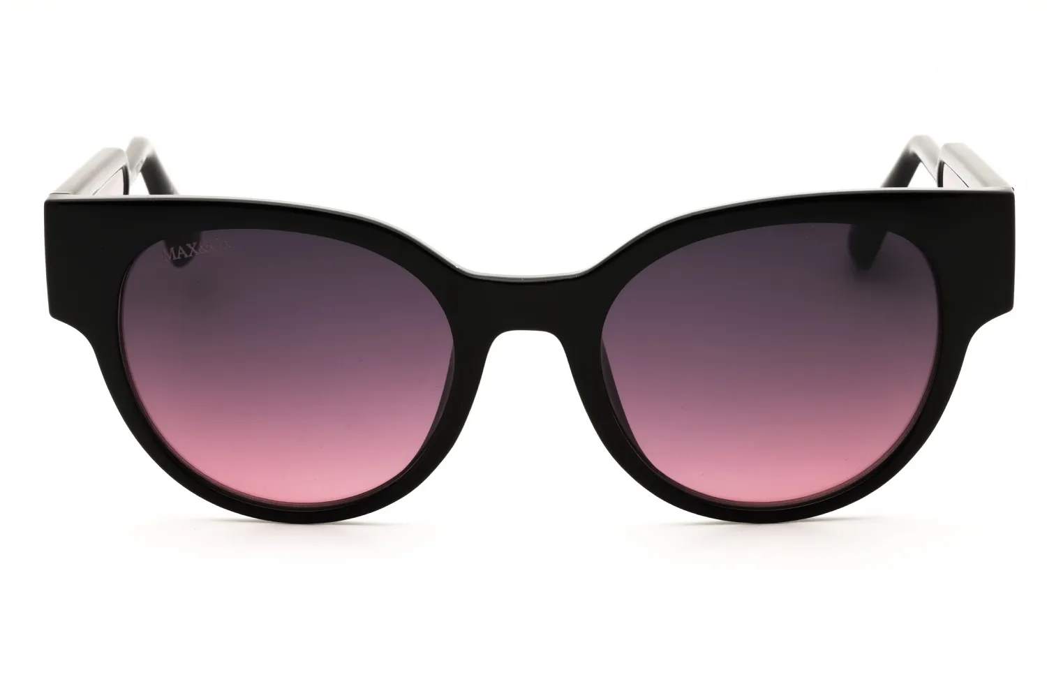 Max & Co MO0085 01B Sunglasses Shiny Black 50mm Women 2