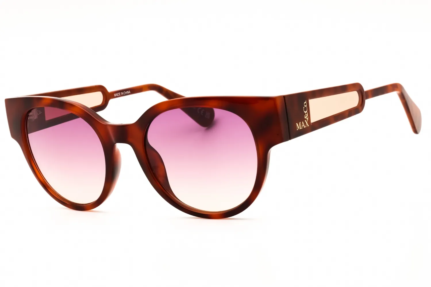 Max & Co MO0085 52Z Sunglasses Dark Havana 50mm Women