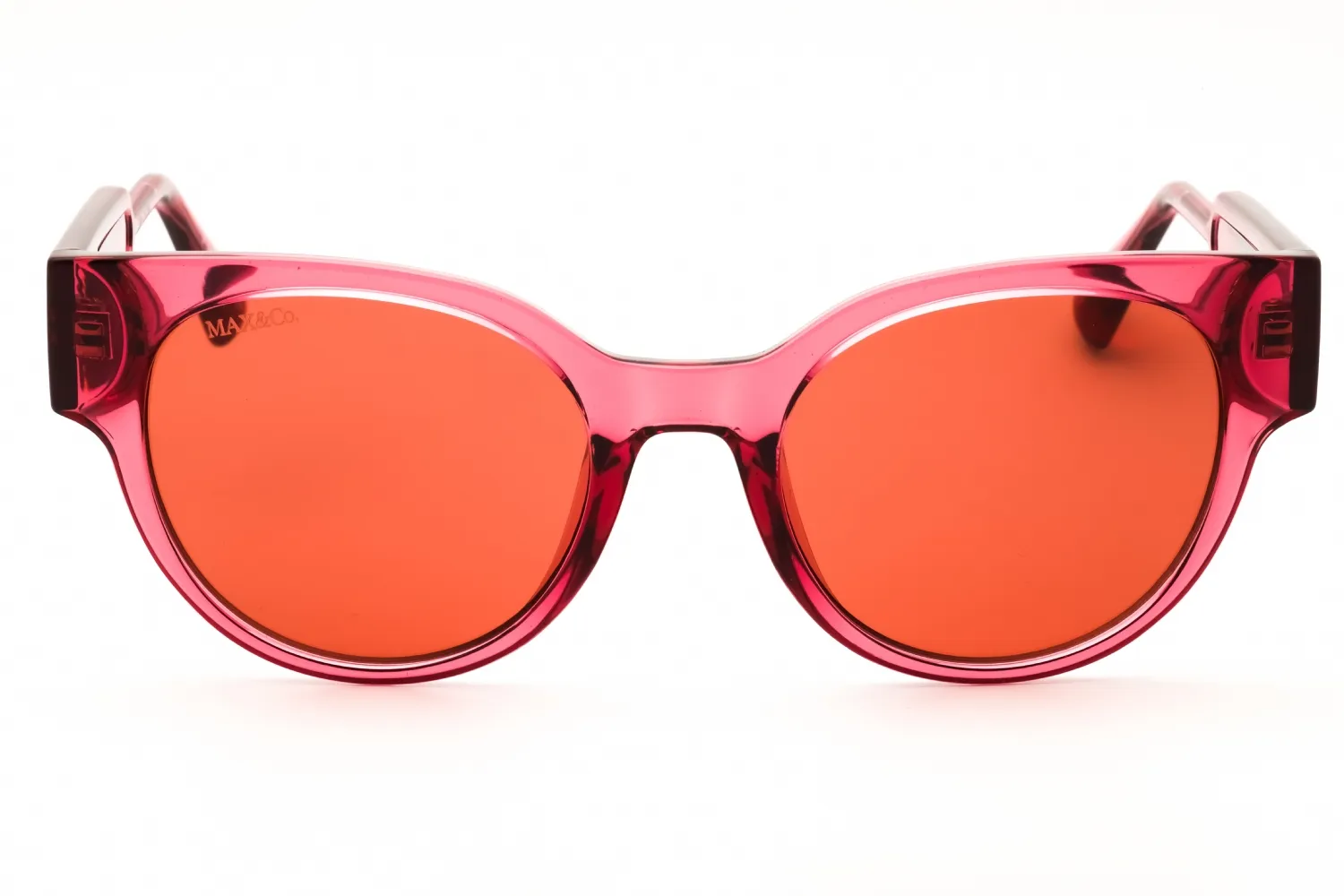 Max & Co MO0085 66S Sunglasses Shiny Red 50mm Women 2