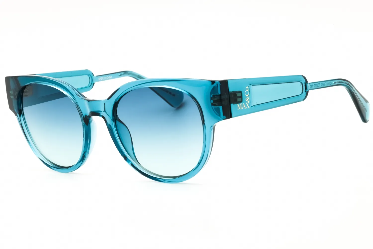 Max & Co MO0085 96W Sunglasses Shiny Dark Green 50mm Women