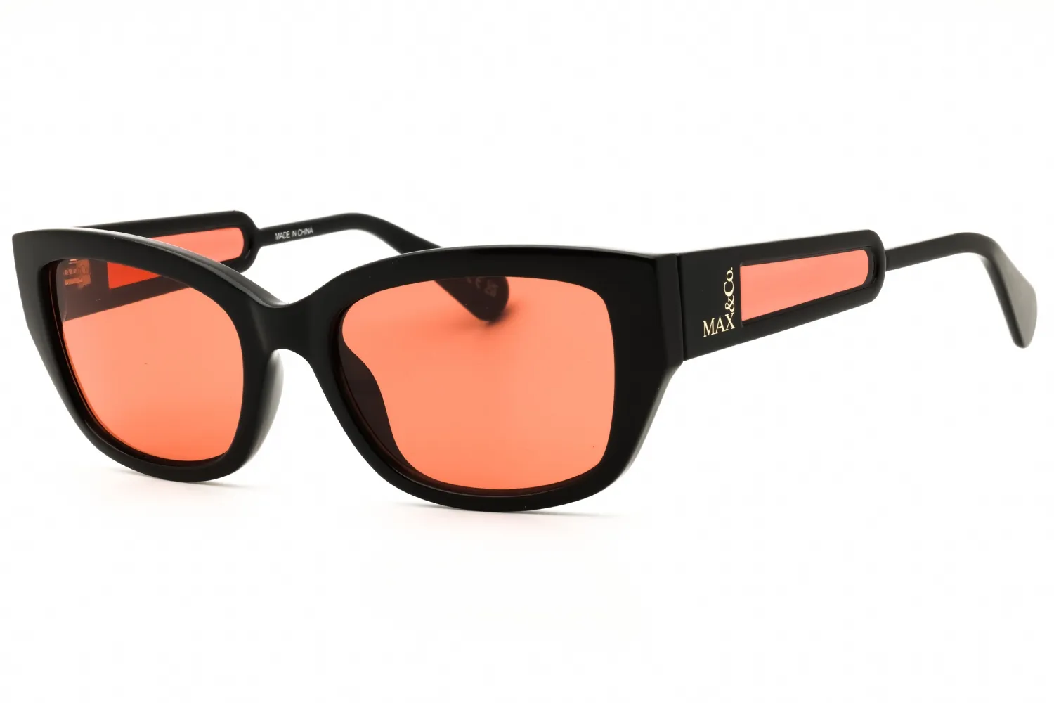 Max & Co MO0086 01E Sunglasses Shiny Black 54mm Women