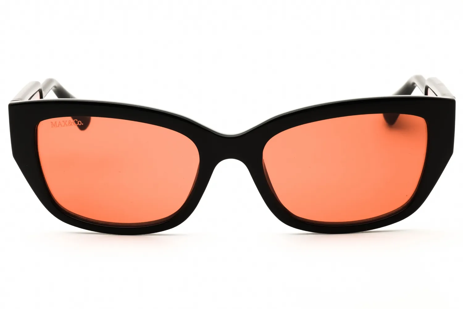 Max & Co MO0086 01E Sunglasses Shiny Black 54mm Women 2