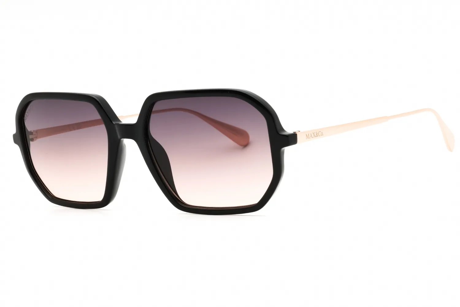 Max & Co MO0087 01B Sunglasses Shiny Black 54mm Women
