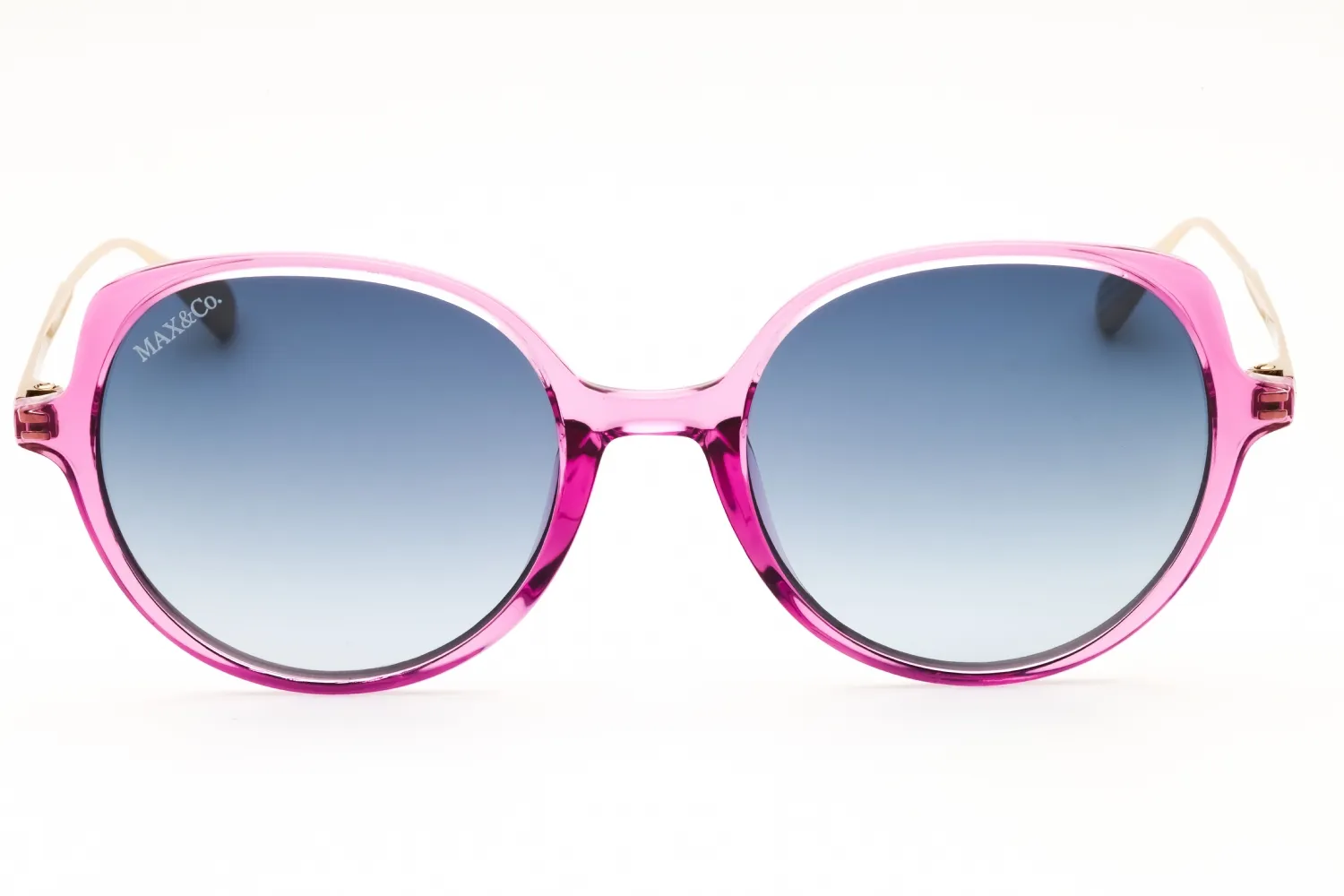 Max & Co MO0088 72W Sunglasses Shiny Pink 50mm Women 2