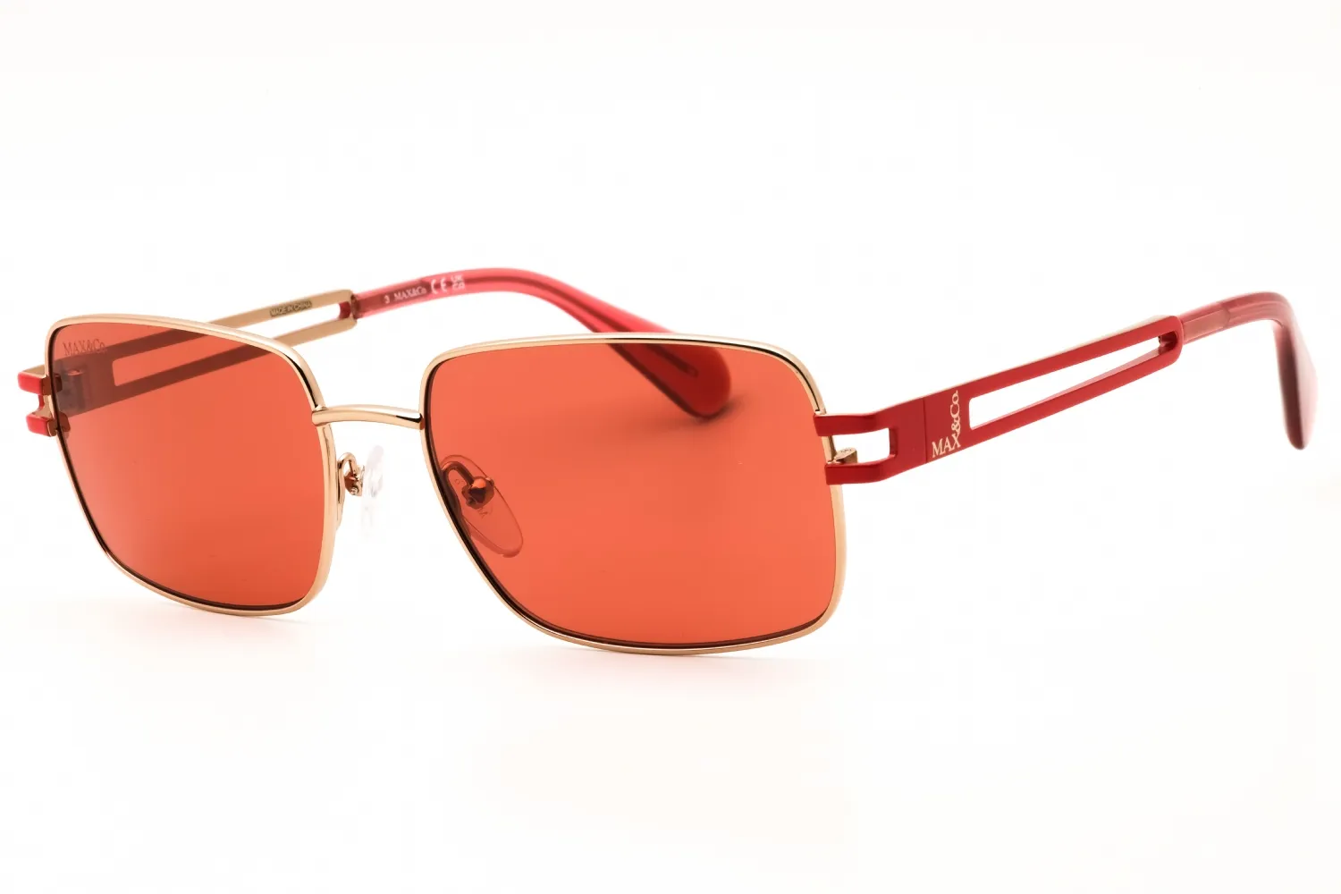 Max & Co MO0090 28S Sunglasses Shiny Rose Gold 54mm Women